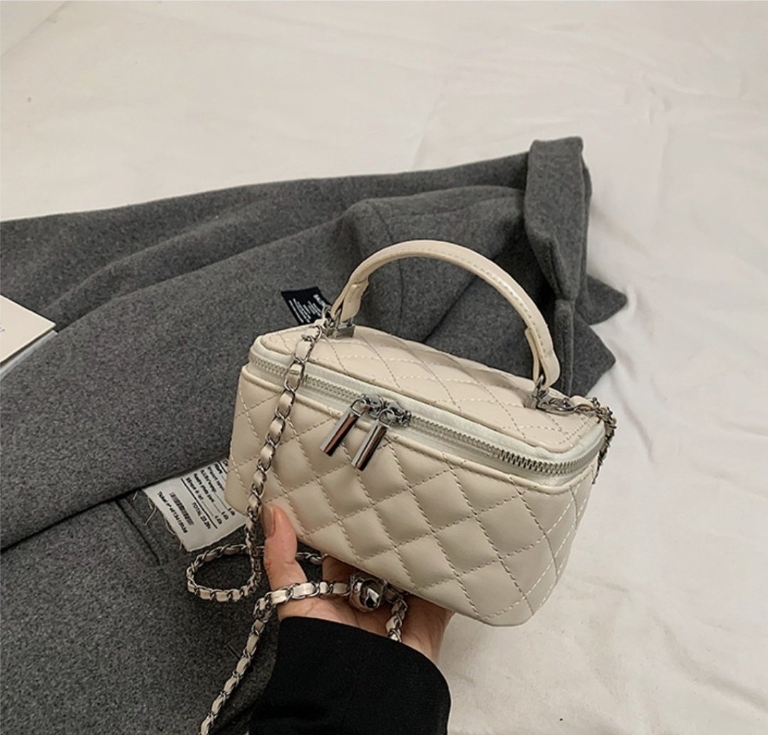 レザー調ダブルジップショルダーバッグ | 詳細画像12