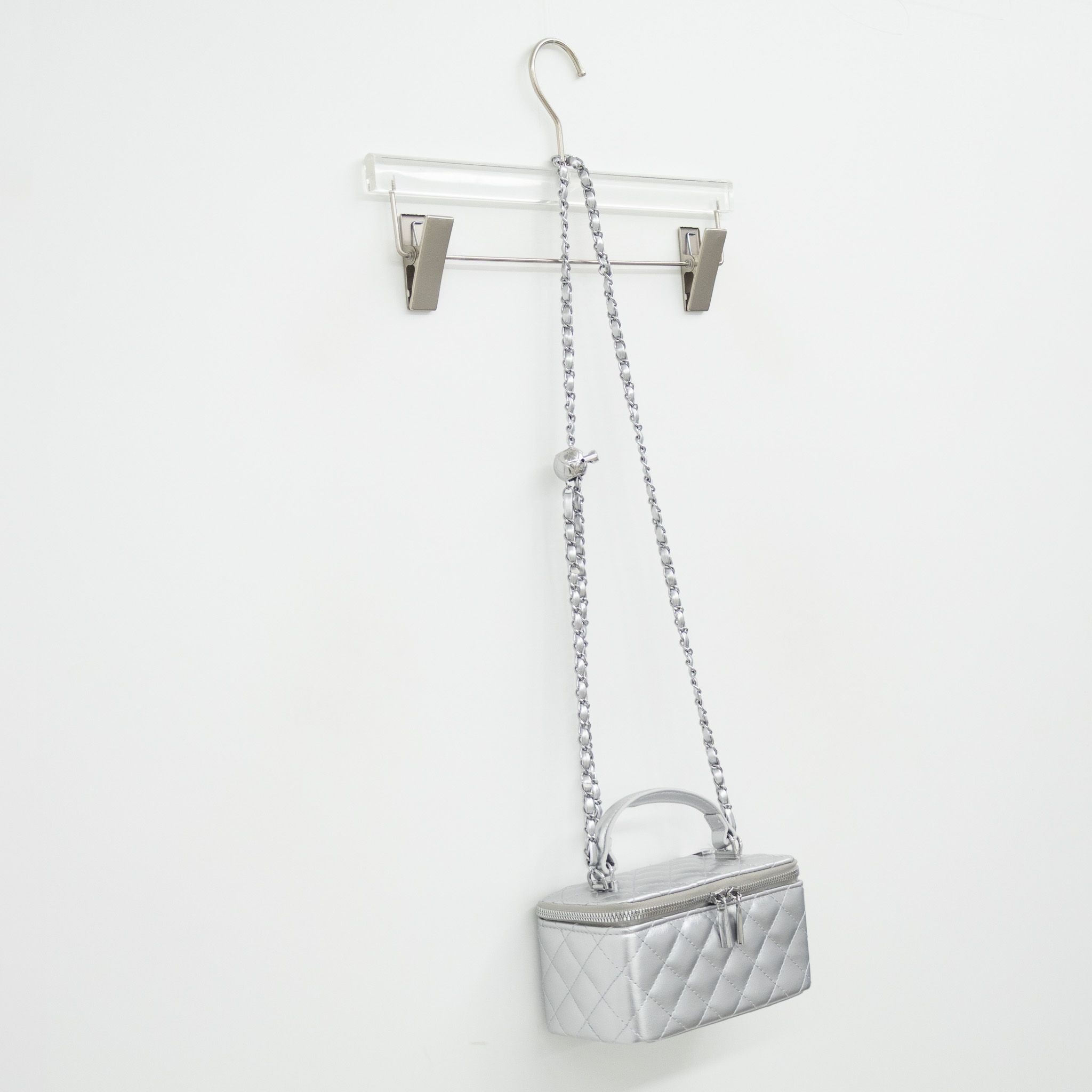 レザー調ダブルジップショルダーバッグ | 詳細画像17