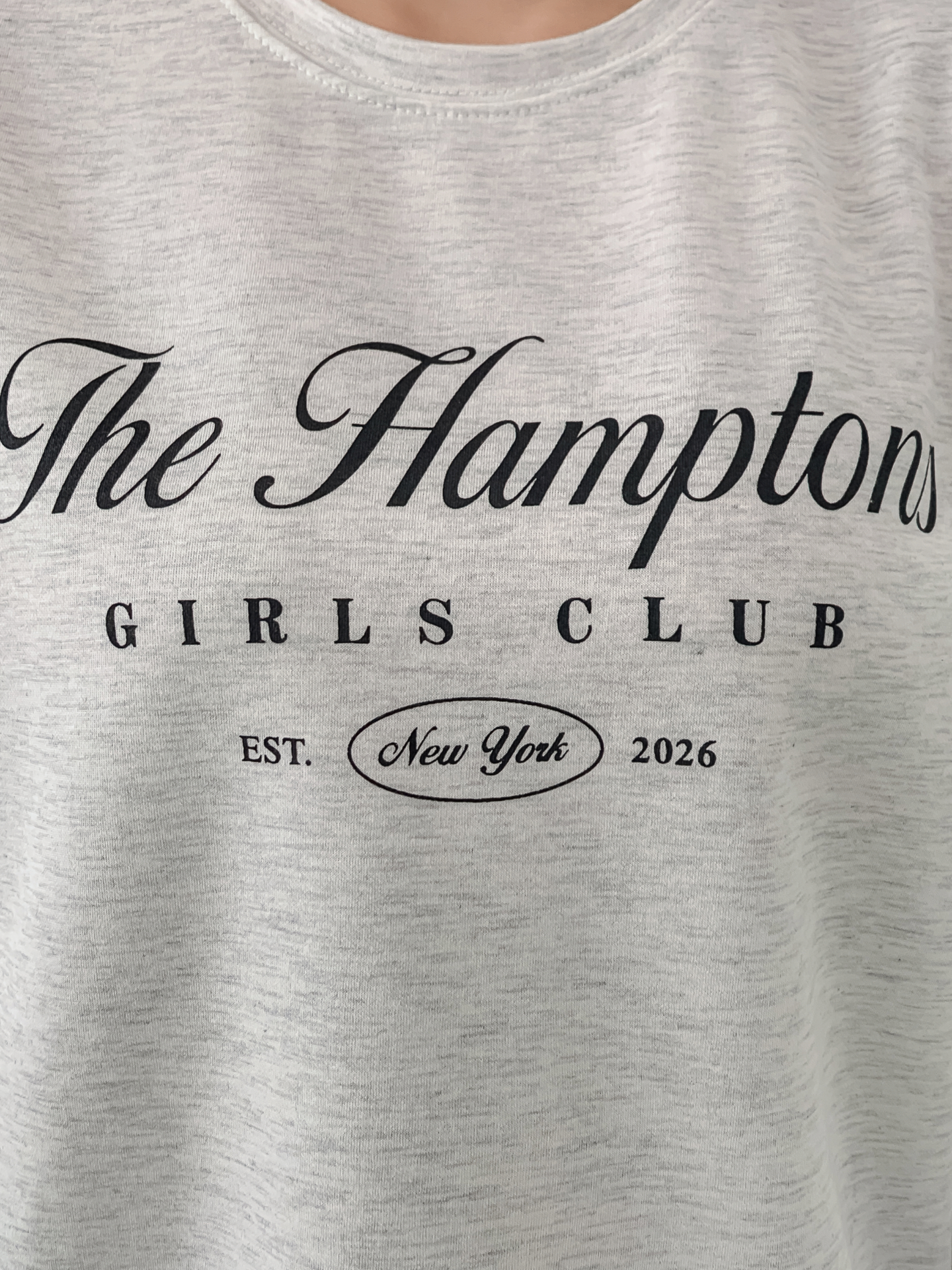 ラウンドネックベーシック長袖レタリングTシャツ | 詳細画像13