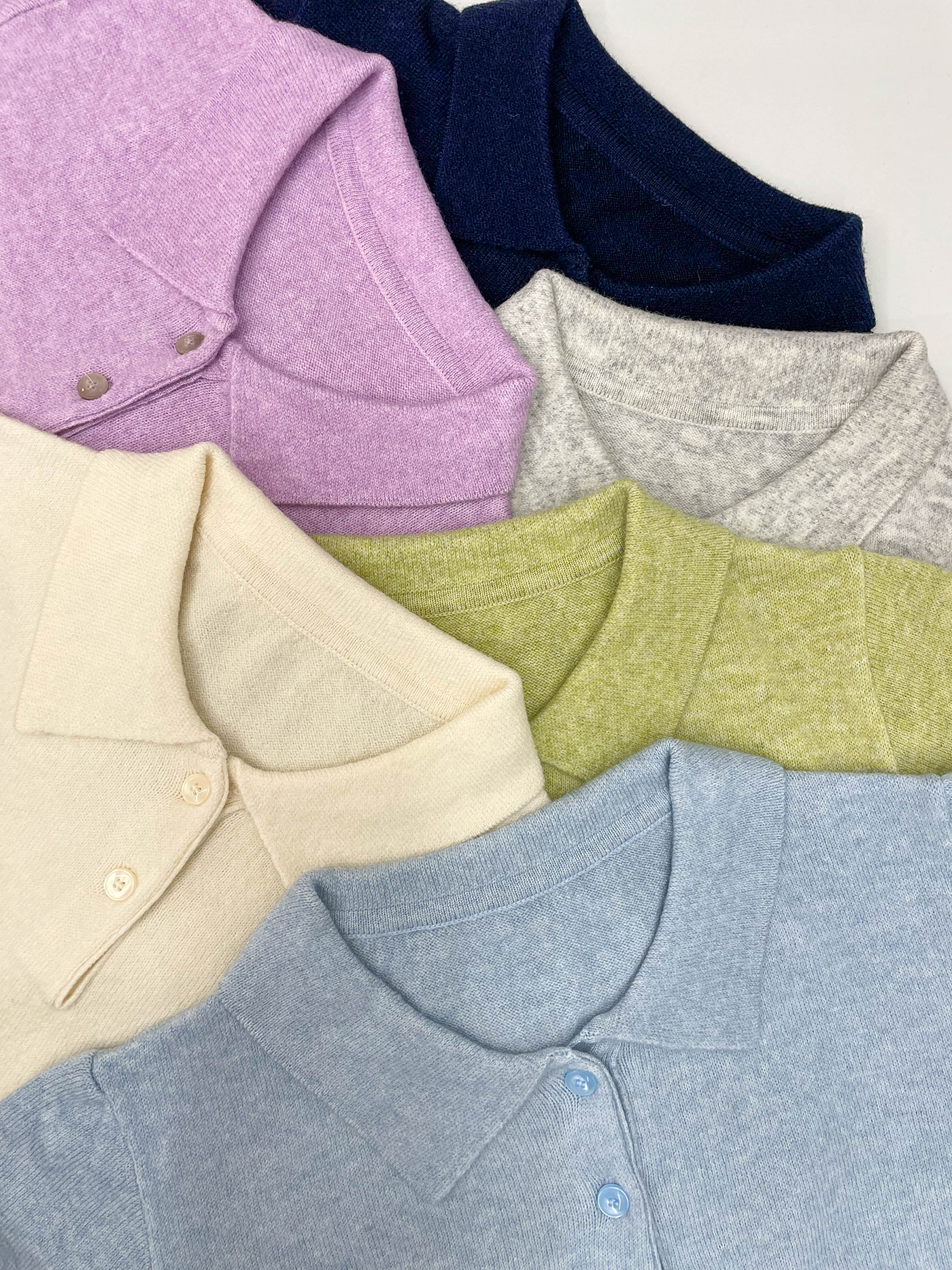 カラーベーシック半袖ニット | 詳細画像3