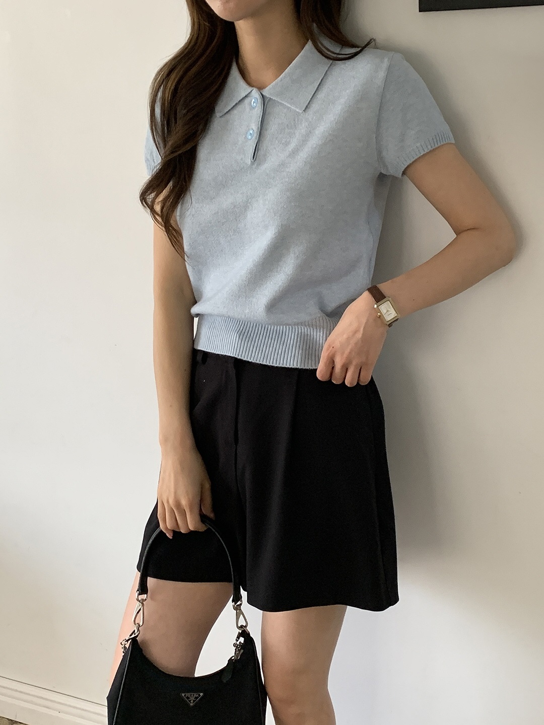 カラーベーシック半袖ニット | 詳細画像14