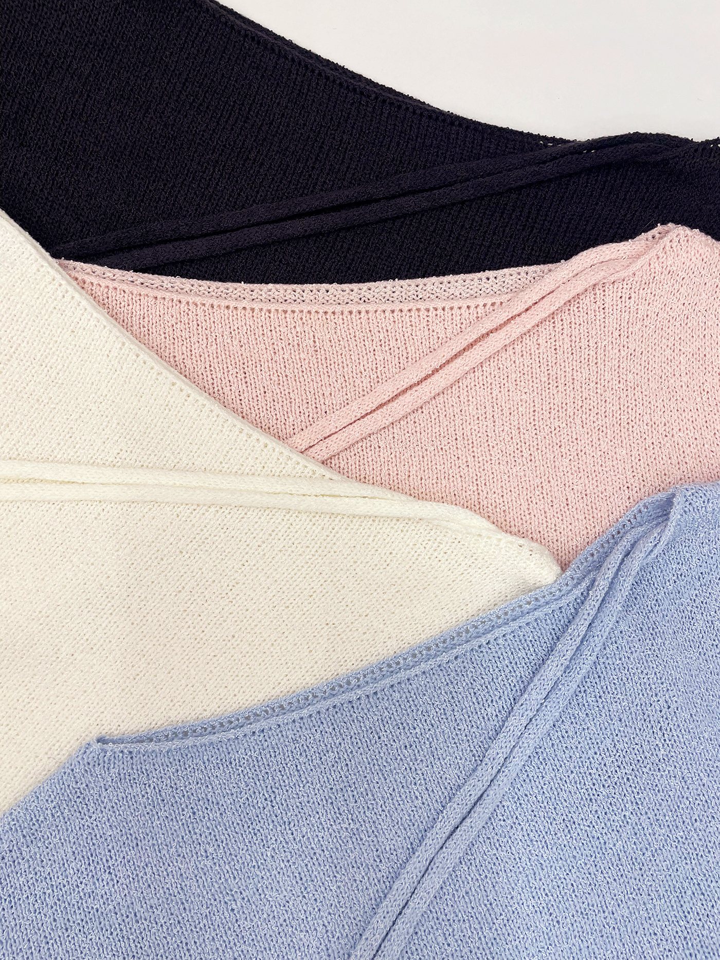 ドローストリングベーシック長袖ニット | 詳細画像4