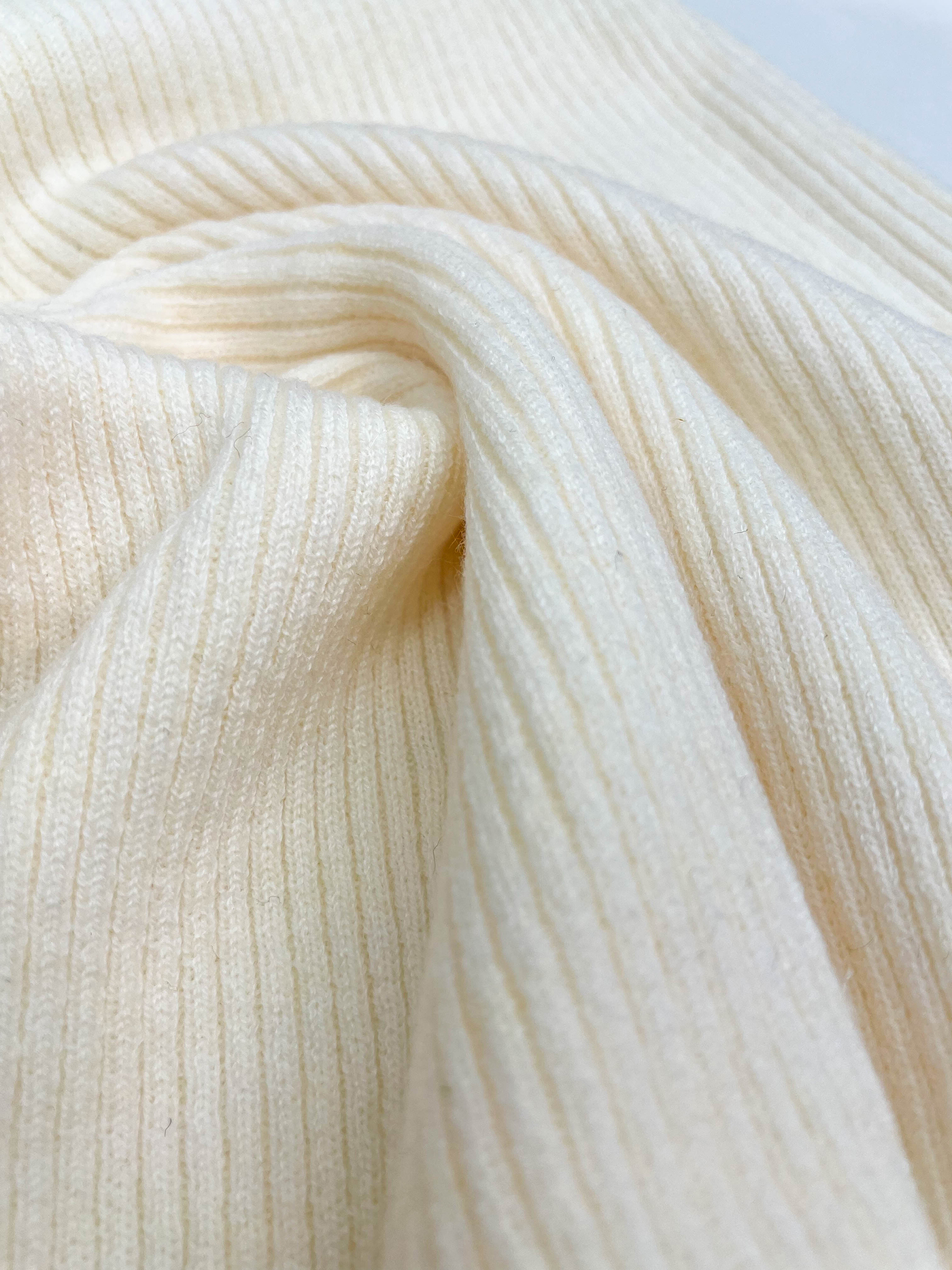 ドローストリングベーシックアンバランス長袖ニット | 詳細画像5