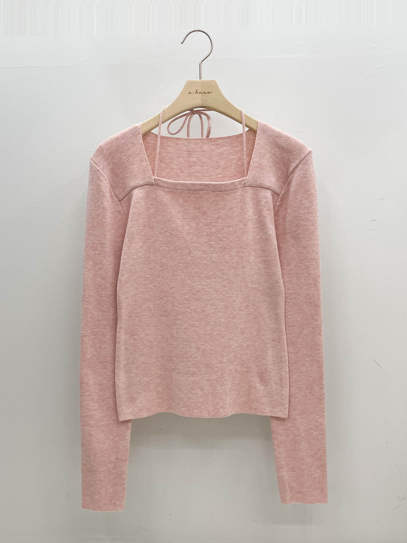 ホルターネックベーシック長袖ニット | 詳細画像14