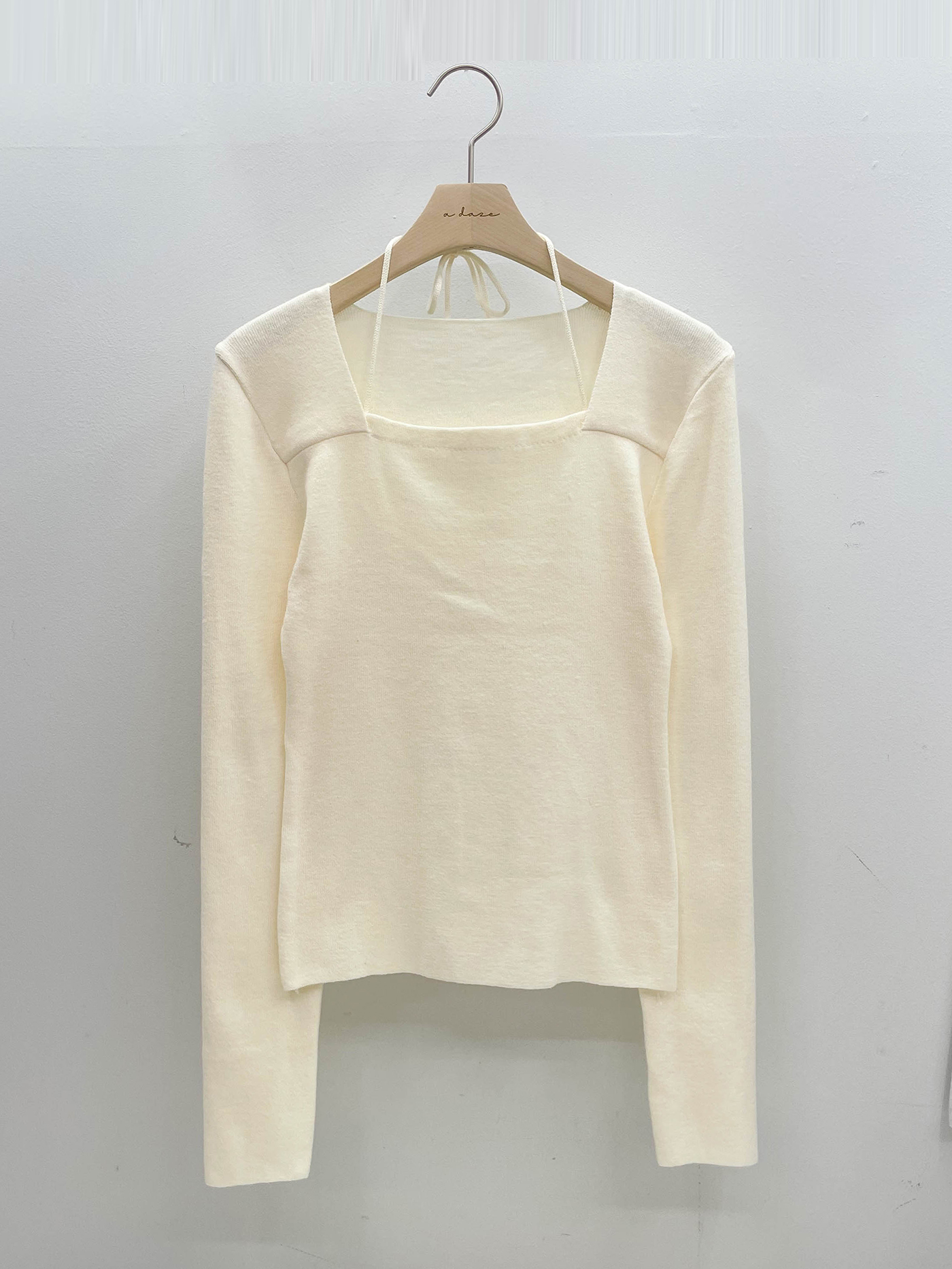 ホルターネックベーシック長袖ニット | 詳細画像16