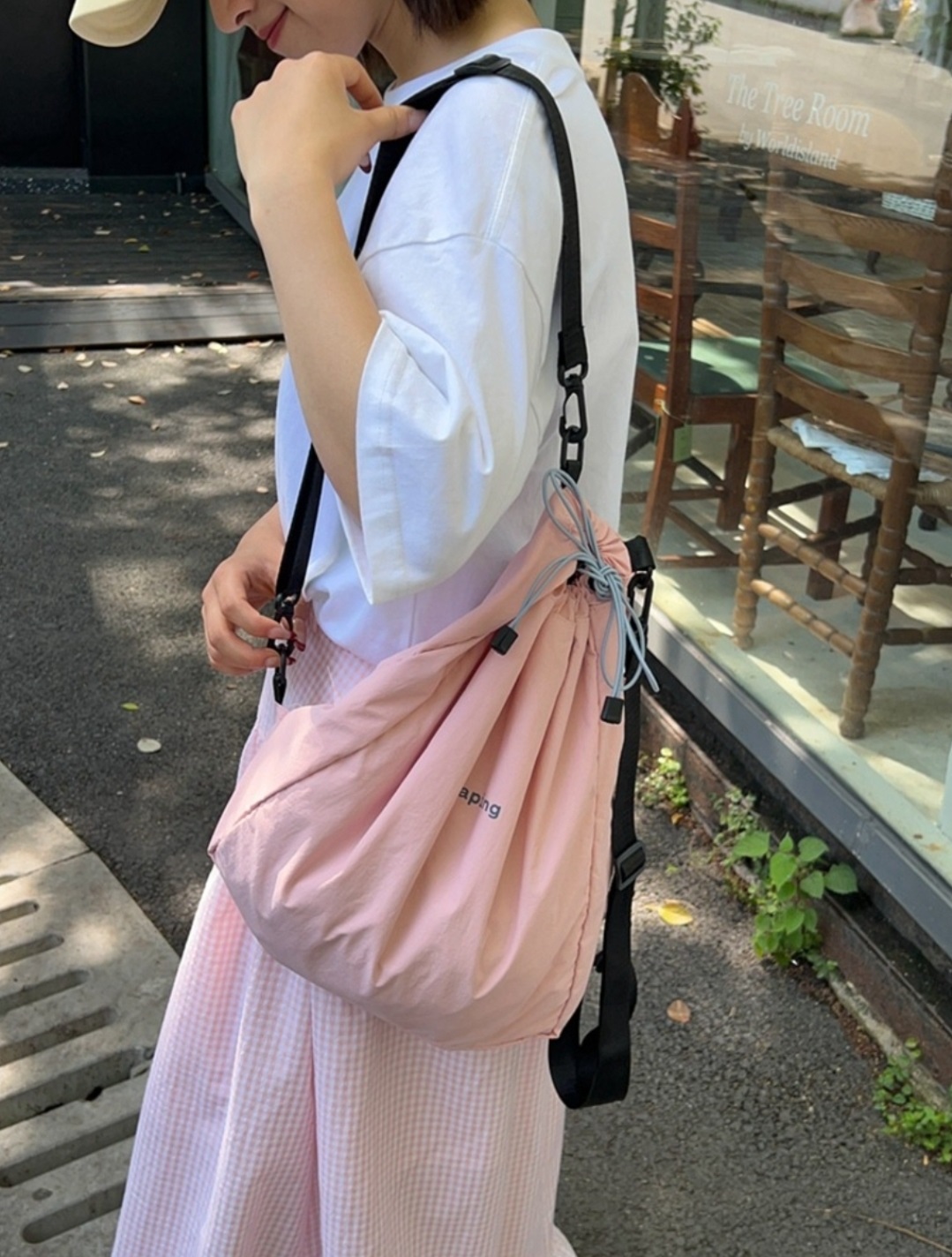 ドローコードプリントカラーバックパック | 詳細画像5