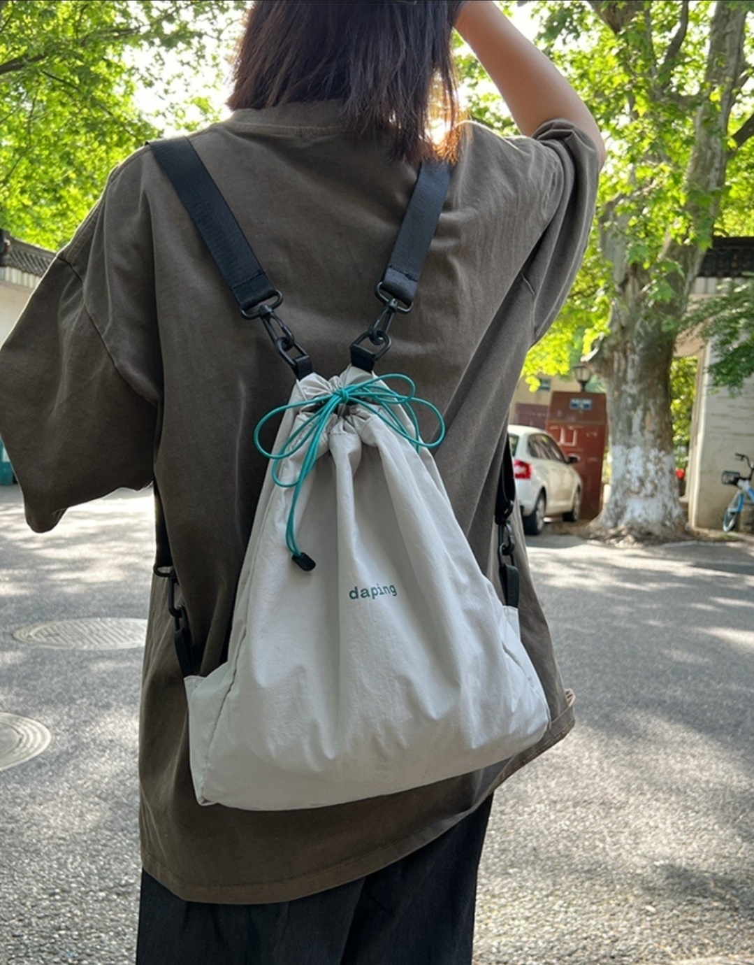 ドローコードプリントカラーバックパック | 詳細画像7