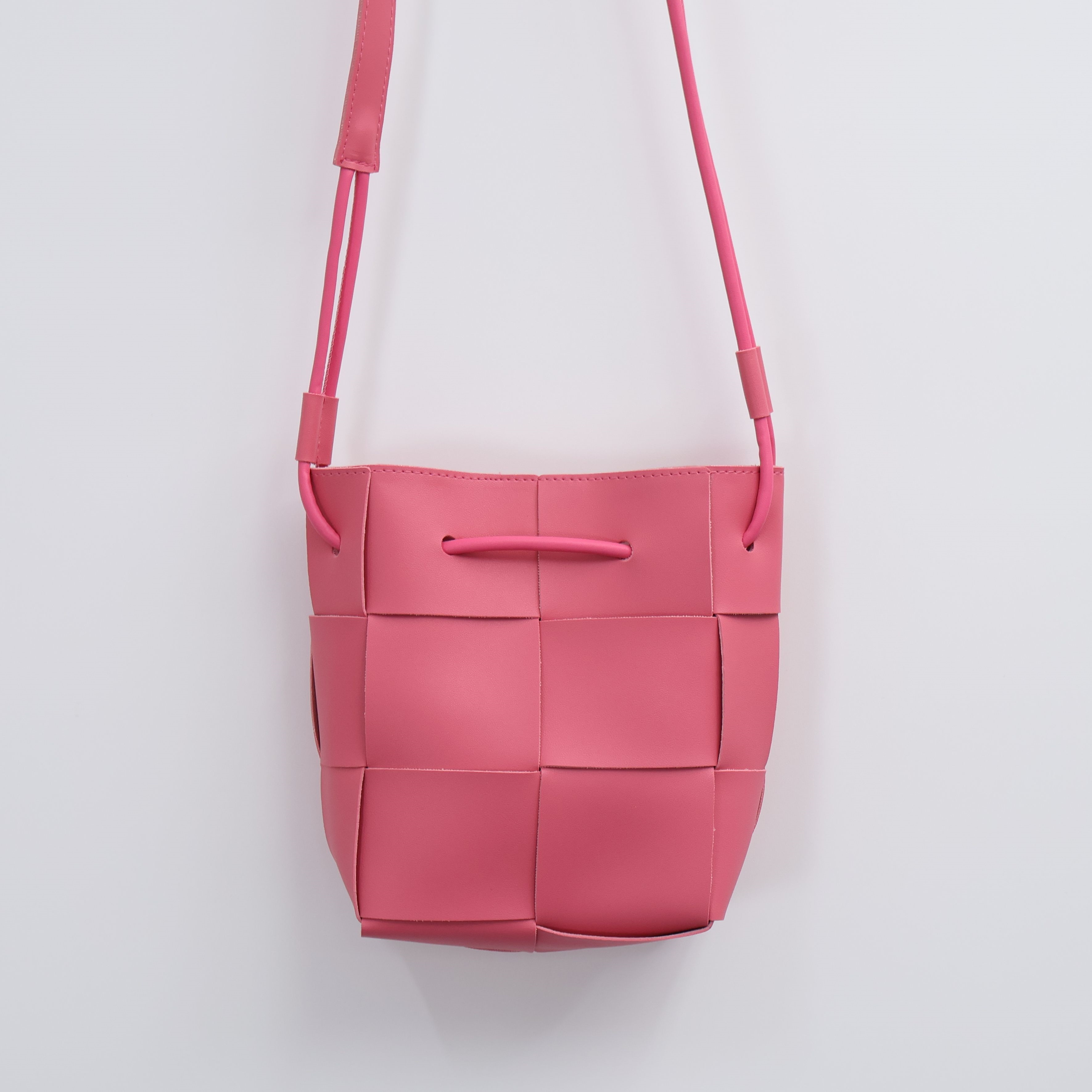 レザー調カラーショルダーバッグ | 詳細画像17