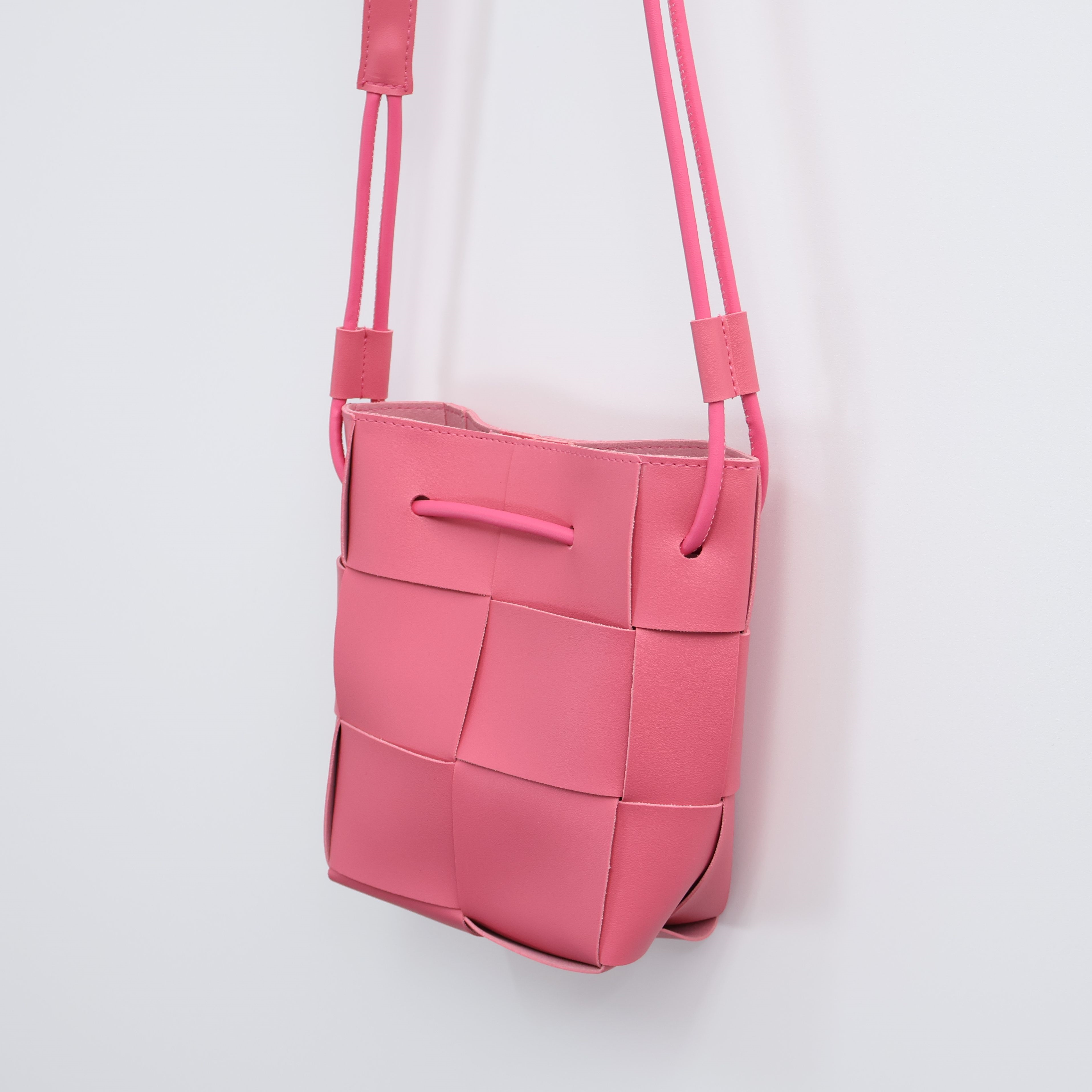 レザー調カラーショルダーバッグ | 詳細画像19