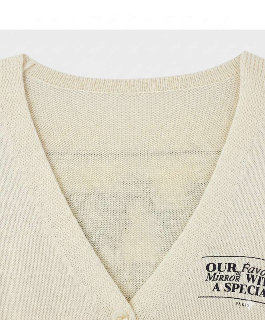 ボタンVネックオーバーサイズカラーカーディガン | 詳細画像17