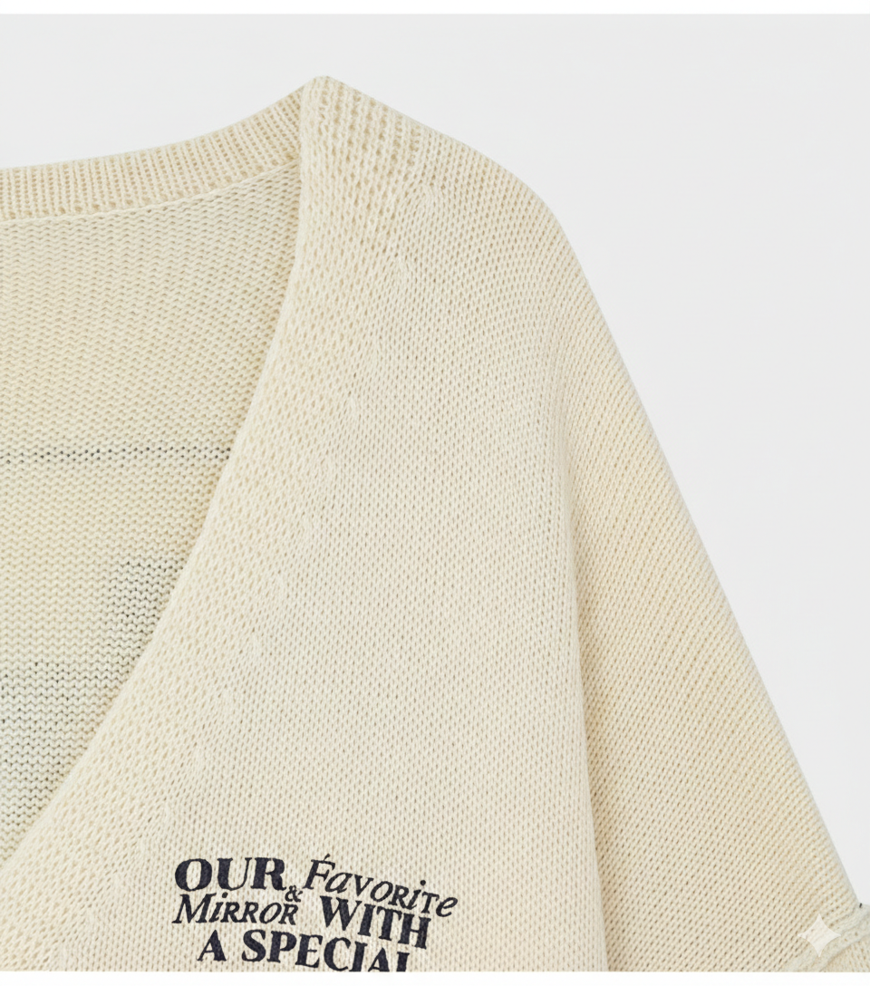 ボタンVネックオーバーサイズカラーカーディガン | 詳細画像18