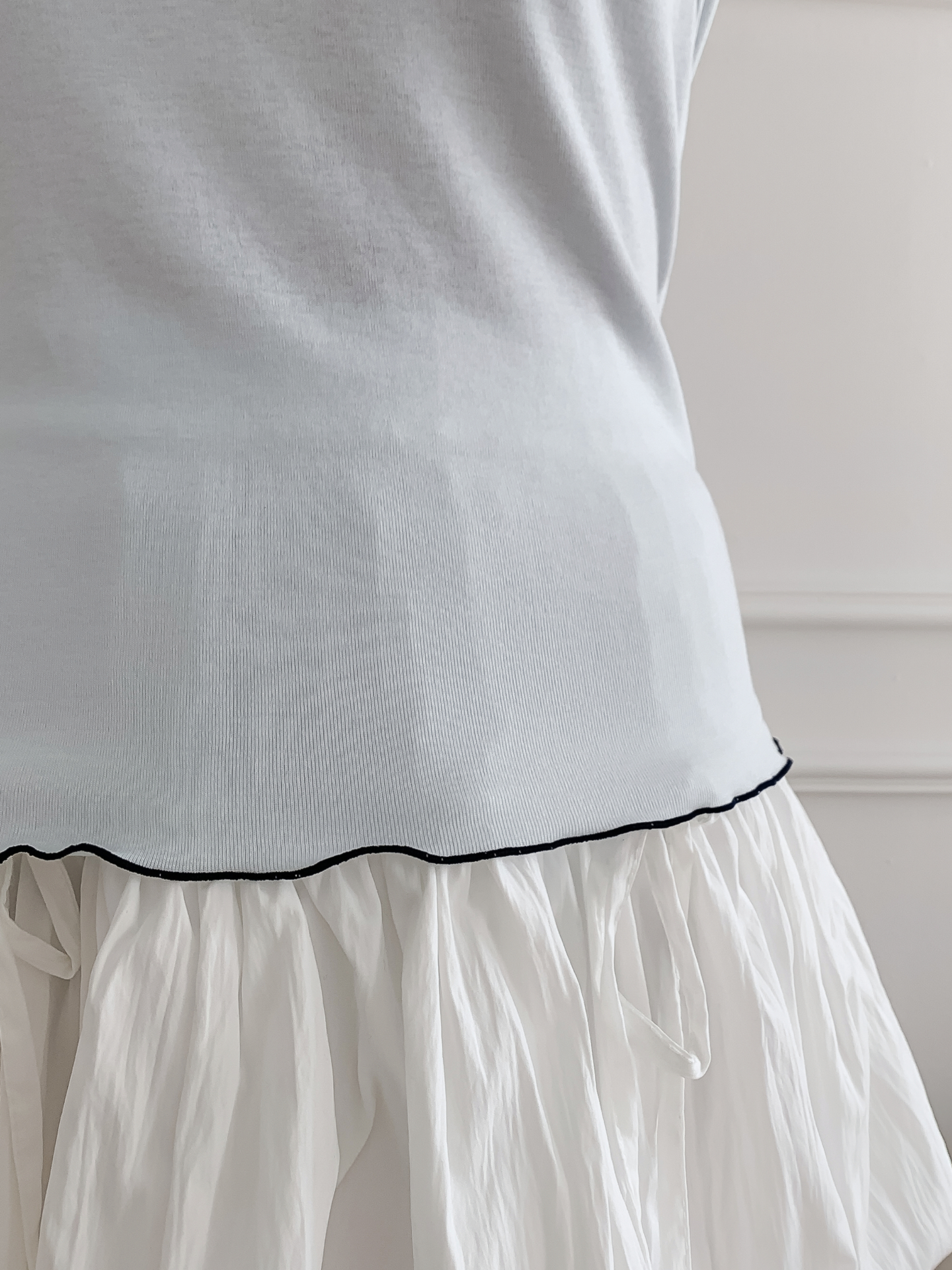 カット長袖無地Tシャツ | 詳細画像15