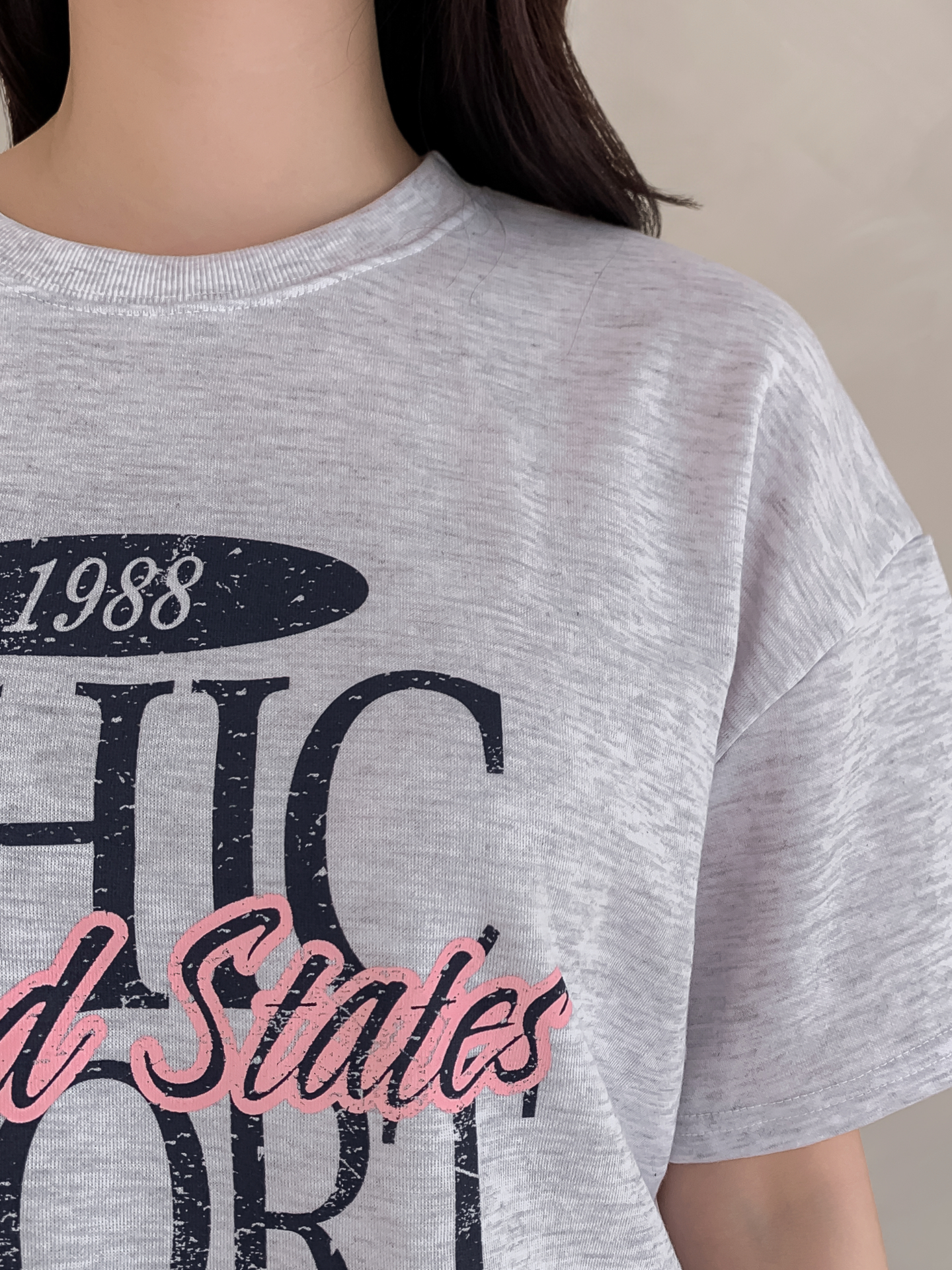 ルーズ半袖プリントスウェット | 詳細画像11