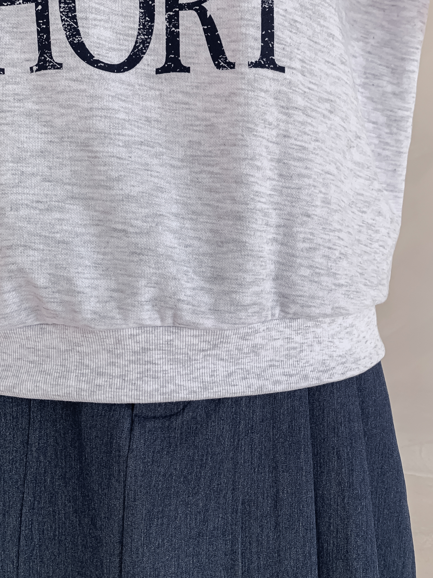 ルーズ半袖プリントスウェット | 詳細画像13