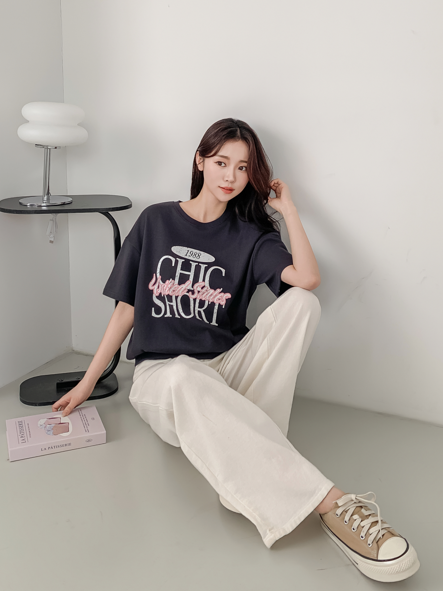 ルーズ半袖プリントスウェット | 詳細画像28