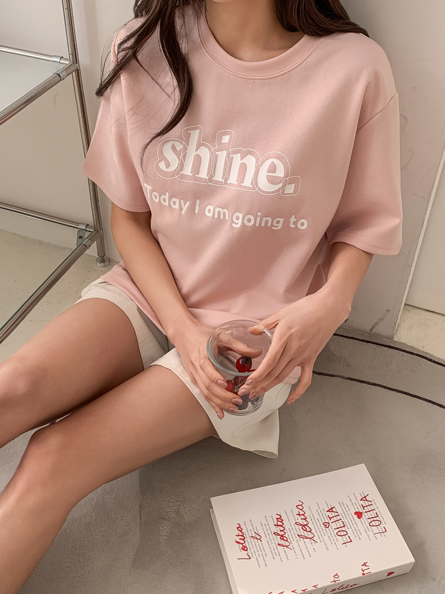 ラウンドネック半袖プリントTシャツ | 詳細画像17