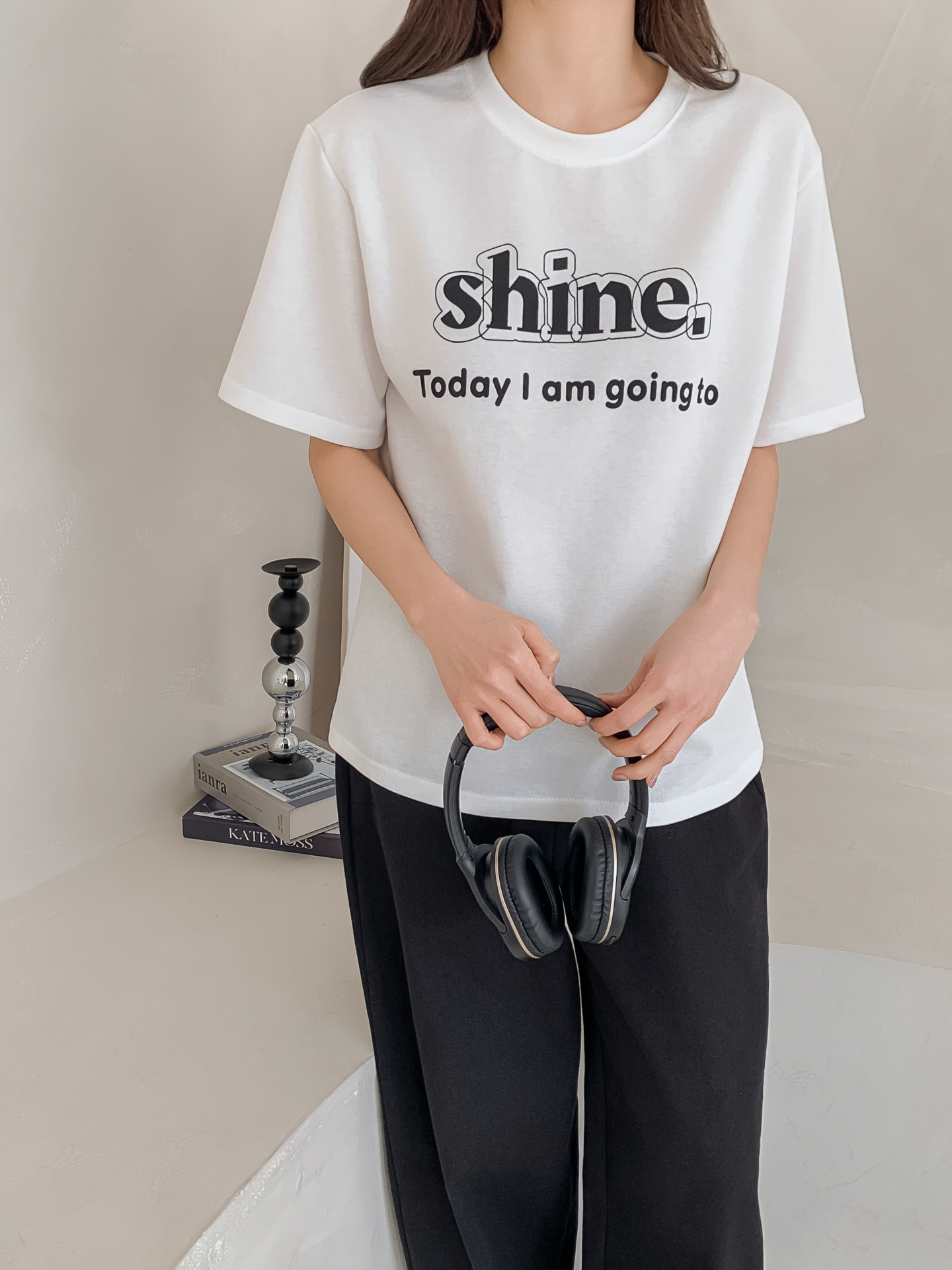 ラウンドネック半袖プリントTシャツ | 詳細画像21