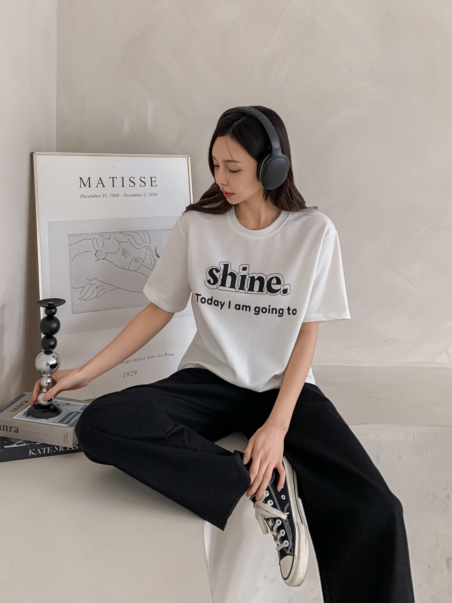 ラウンドネック半袖プリントTシャツ | 詳細画像27