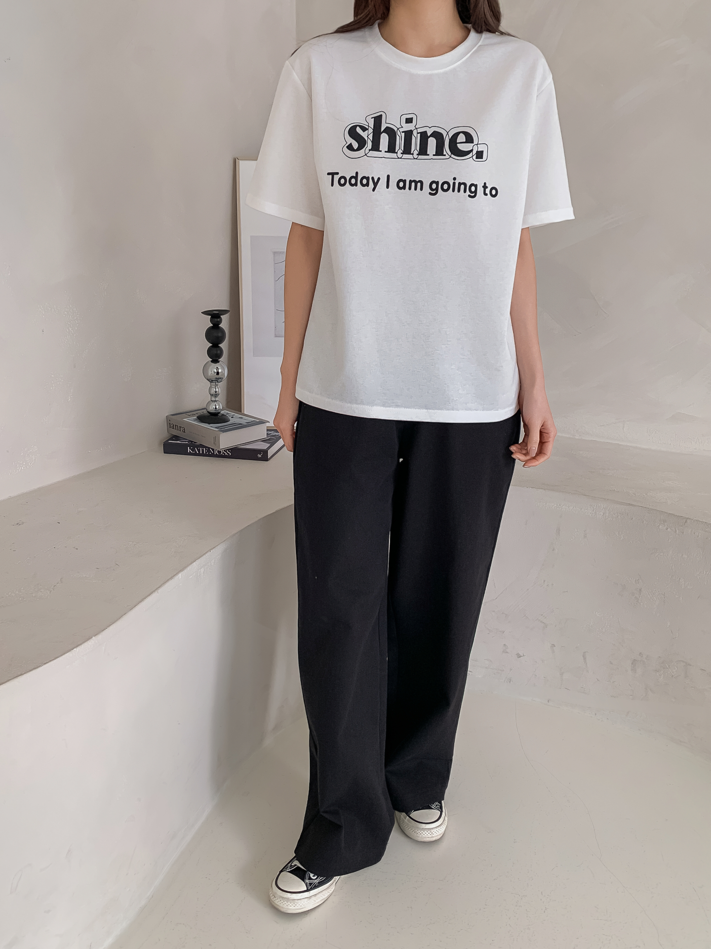 ラウンドネック半袖プリントTシャツ | 詳細画像29