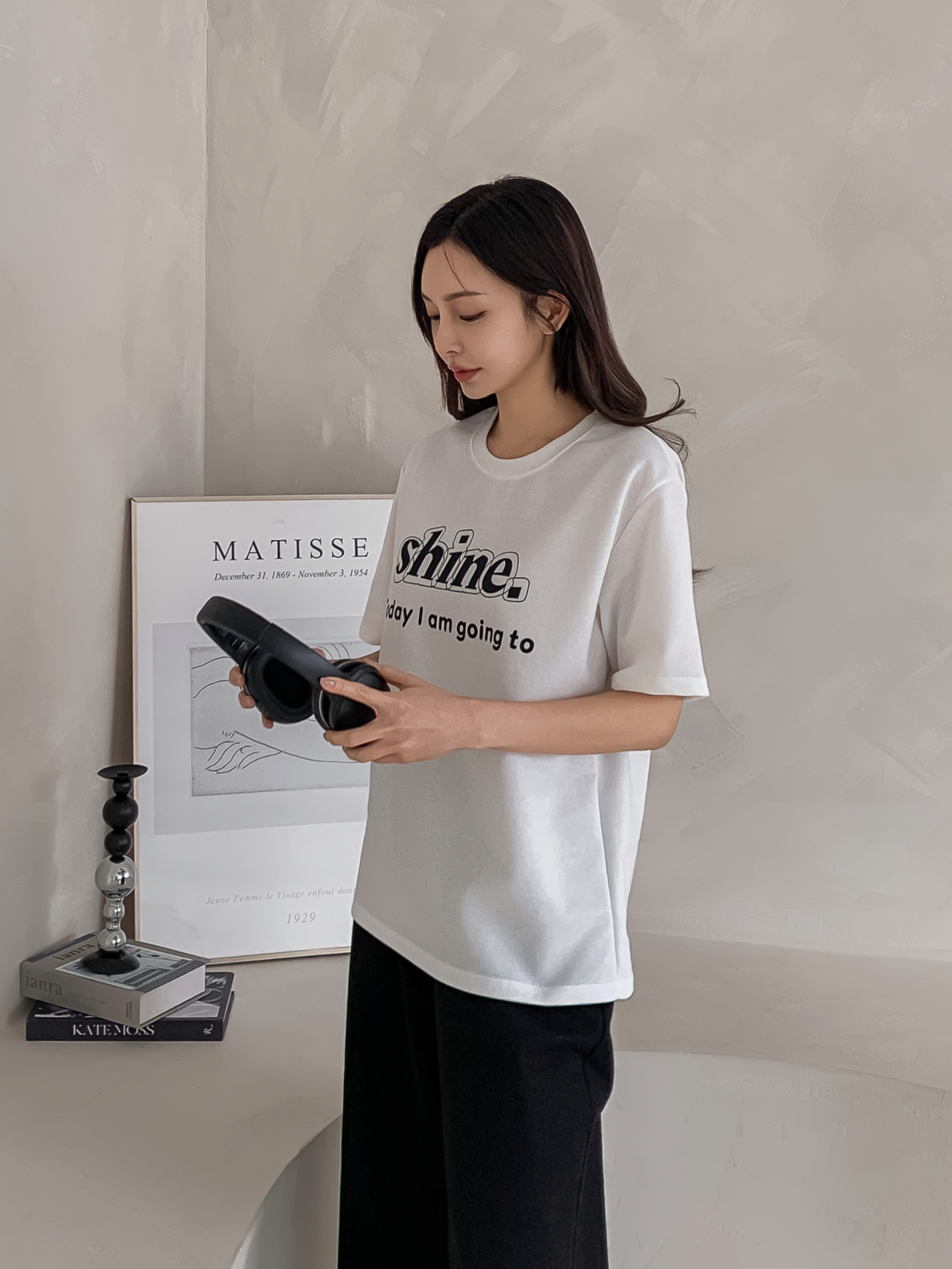 ラウンドネック半袖プリントTシャツ | 詳細画像31