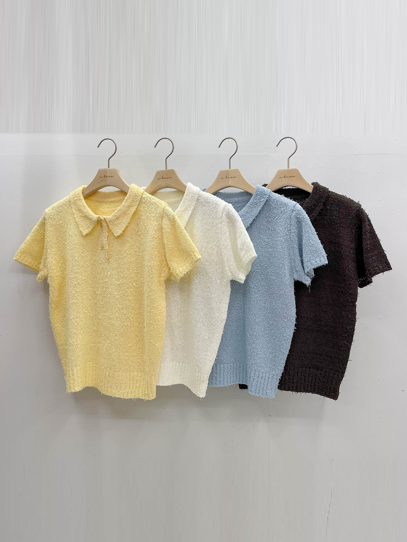 カラーベーシック半袖ニット | 詳細画像17