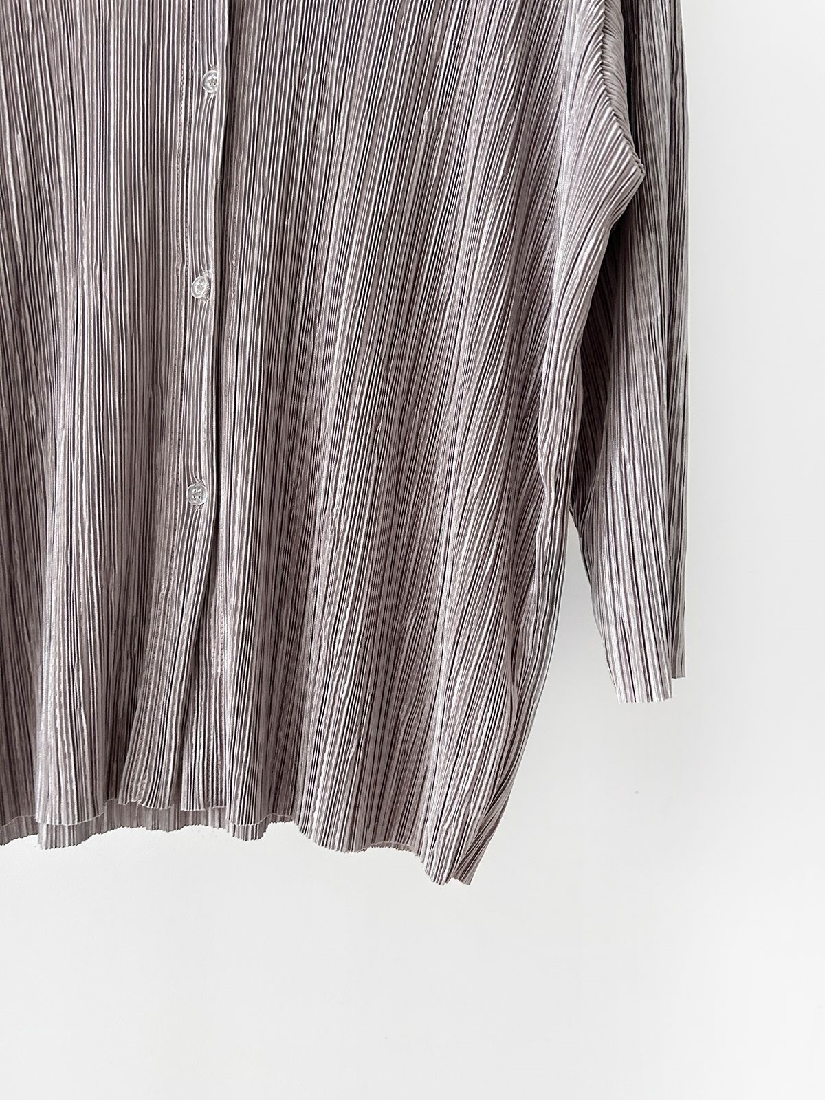 カラーリンクルベーシックウエストゴム長袖ワイドセットアップパンツシャツ | 詳細画像40