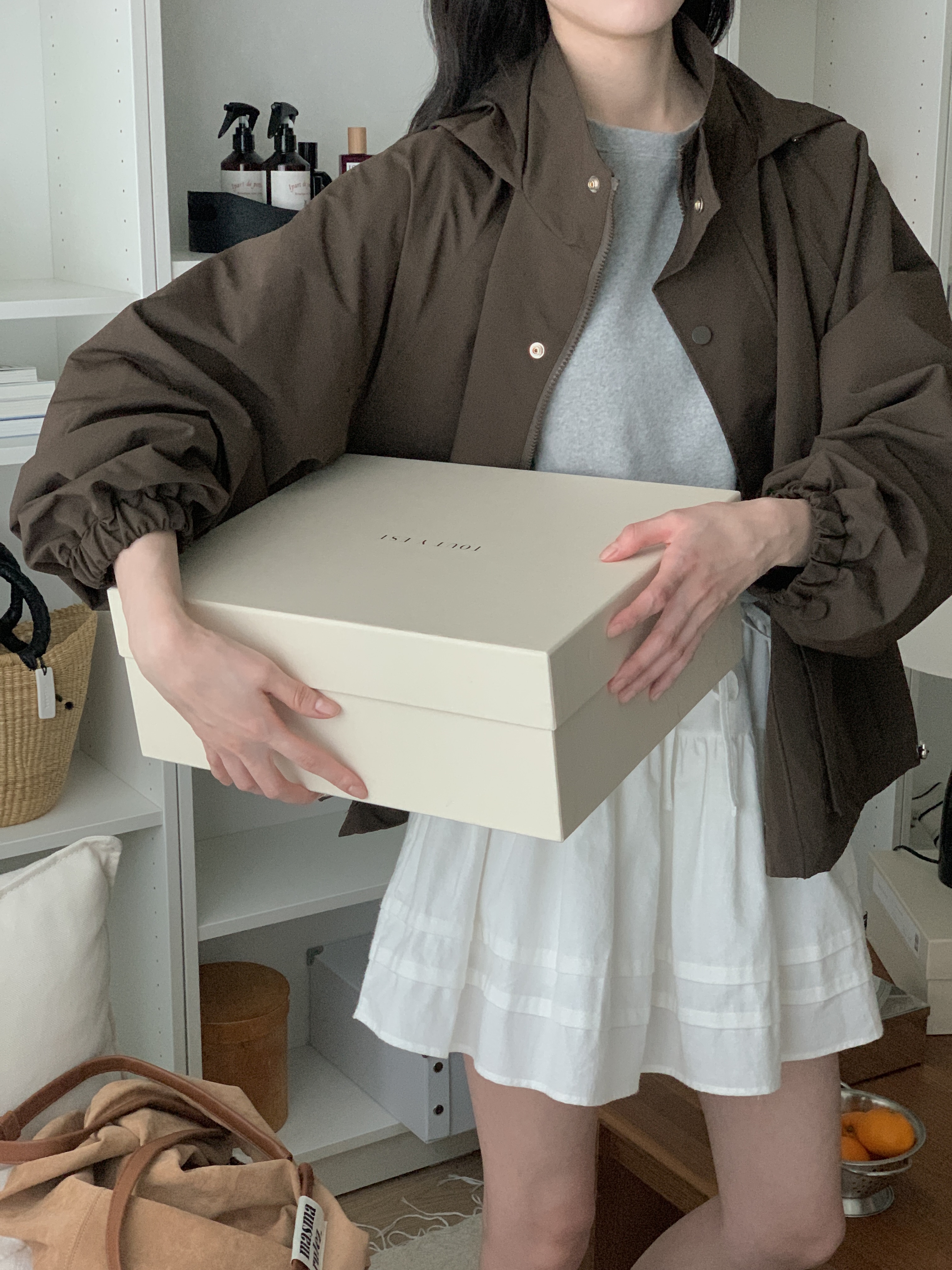 ジップアップポケットショート長袖ジャンパー | 詳細画像8