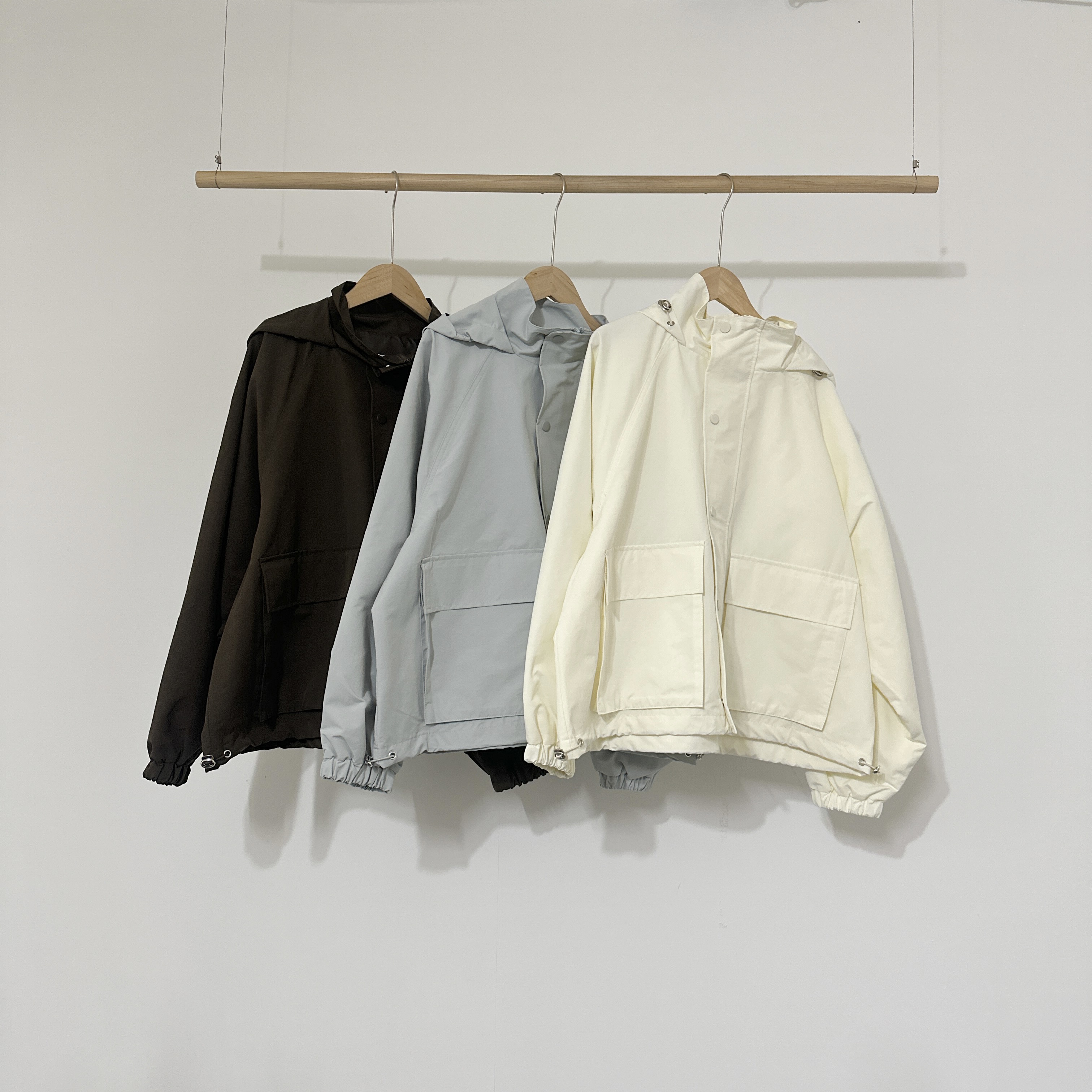 ジップアップポケットショート長袖ジャンパー | 詳細画像16