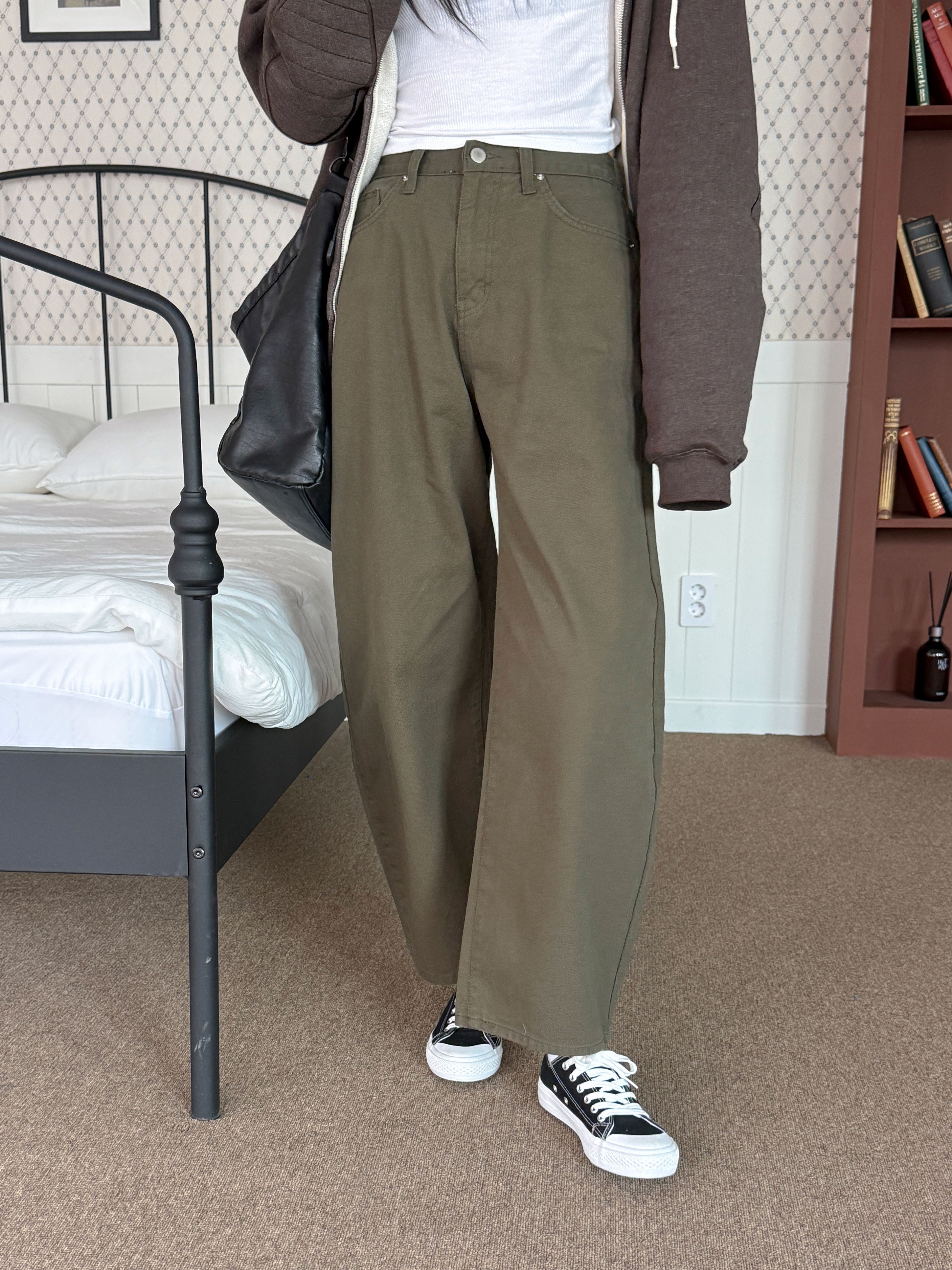 バックゴムバルーンワイドカラーパンツ | 詳細画像8