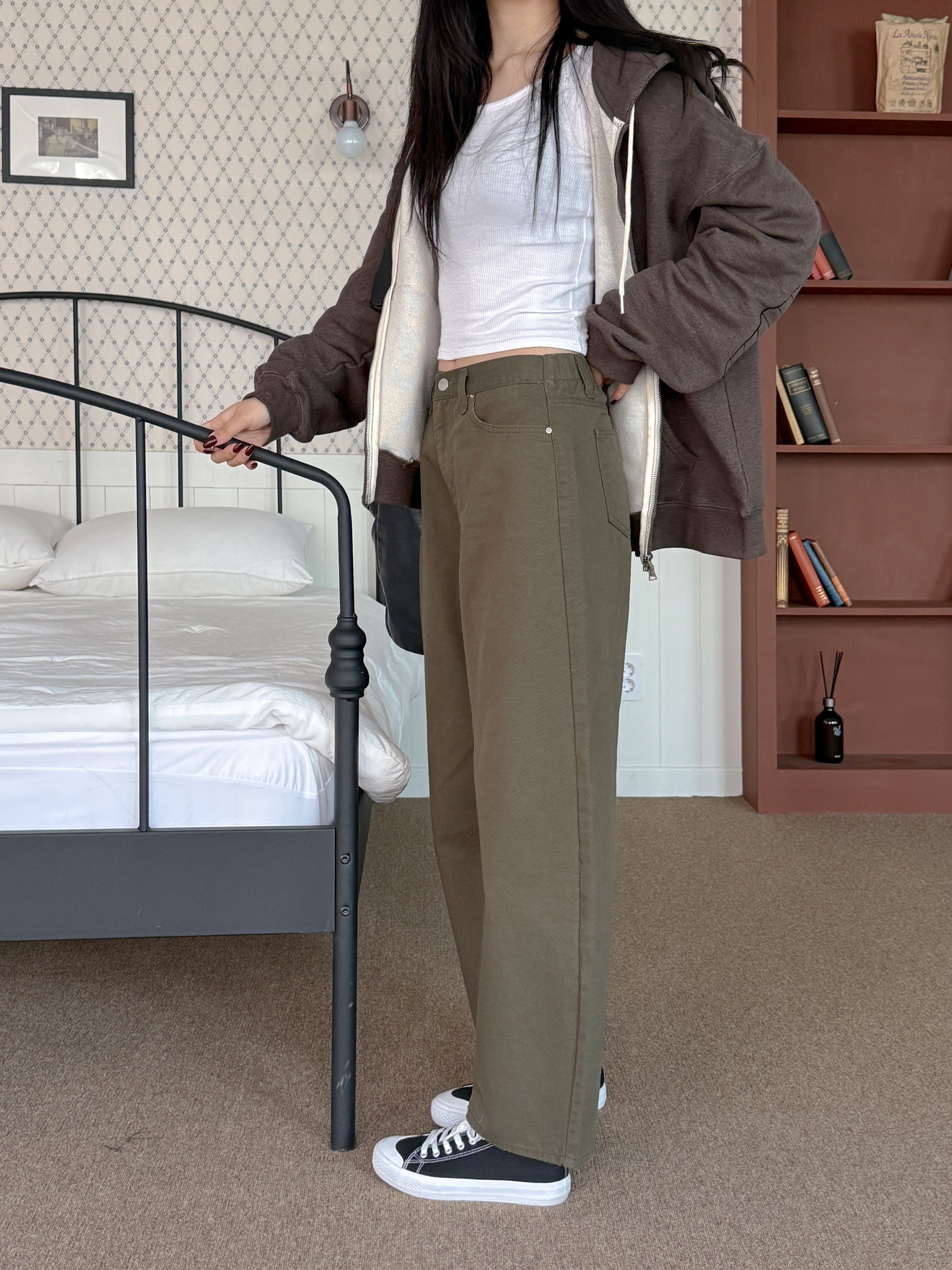 バックゴムバルーンワイドカラーパンツ | 詳細画像10