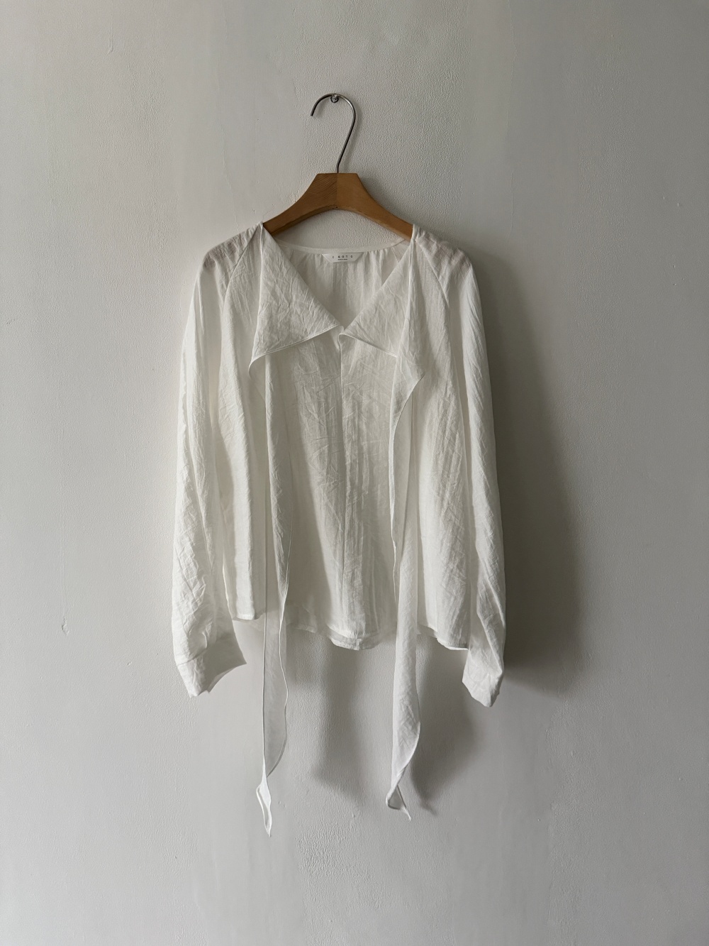 ラグラン長袖スカーフネックブラウス2WAY | 詳細画像20