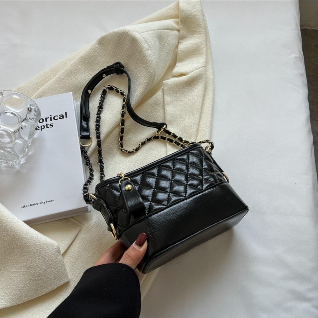 チェーンミニキルティング配色ショルダーバッグ | 詳細画像2