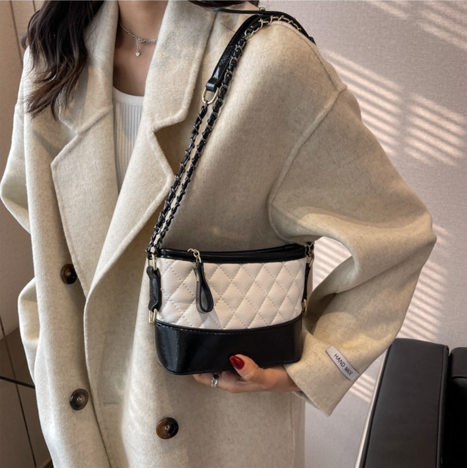 チェーンミニキルティング配色ショルダーバッグ | 詳細画像8