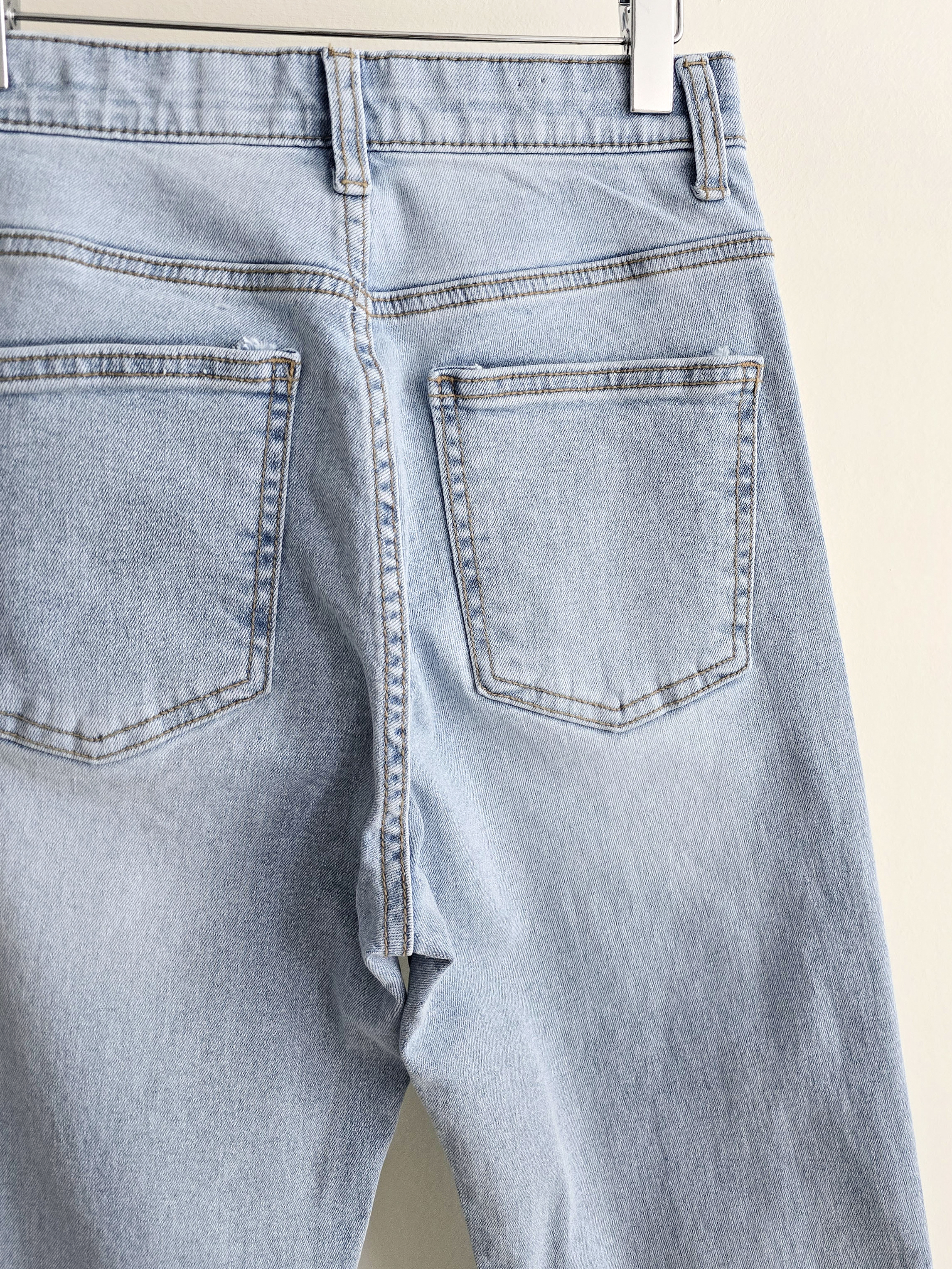 ウォッシングストレートヒドゥンバンディングデニムパンツ | 詳細画像14