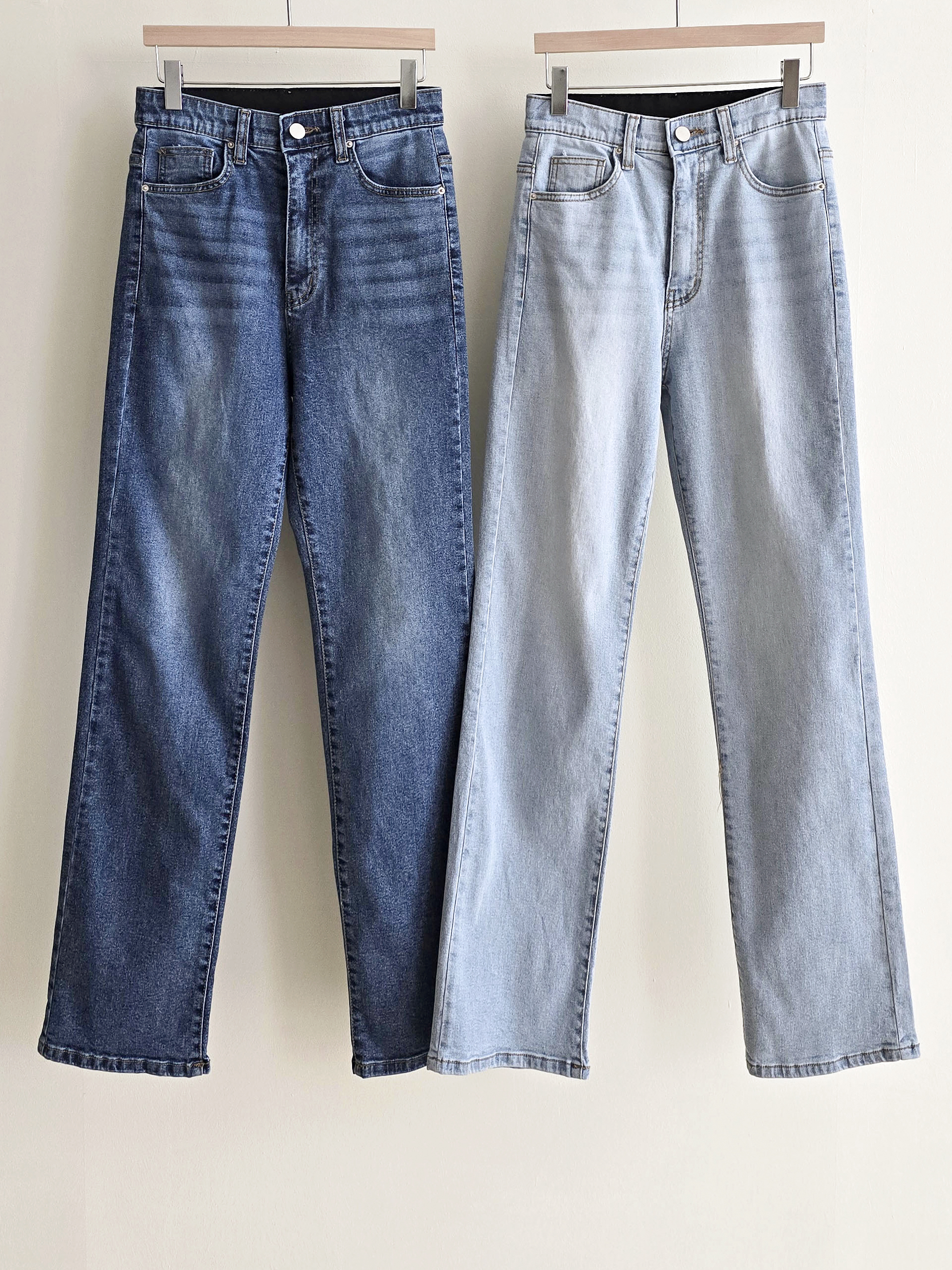 ウォッシングストレートヒドゥンバンディングデニムパンツ | 詳細画像15