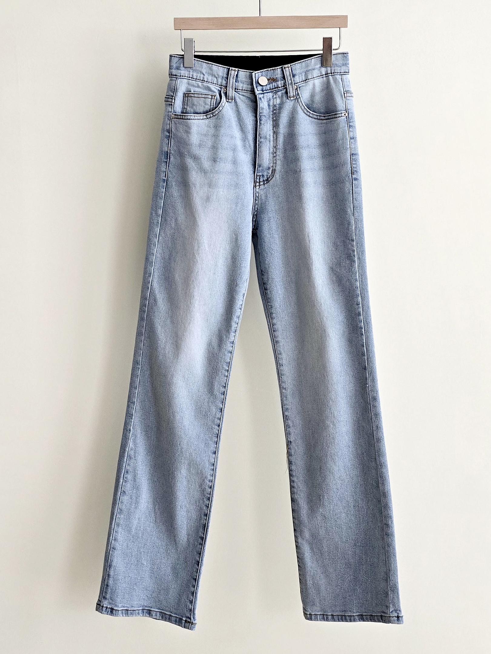 ウォッシングストレートヒドゥンバンディングデニムパンツ | 詳細画像16