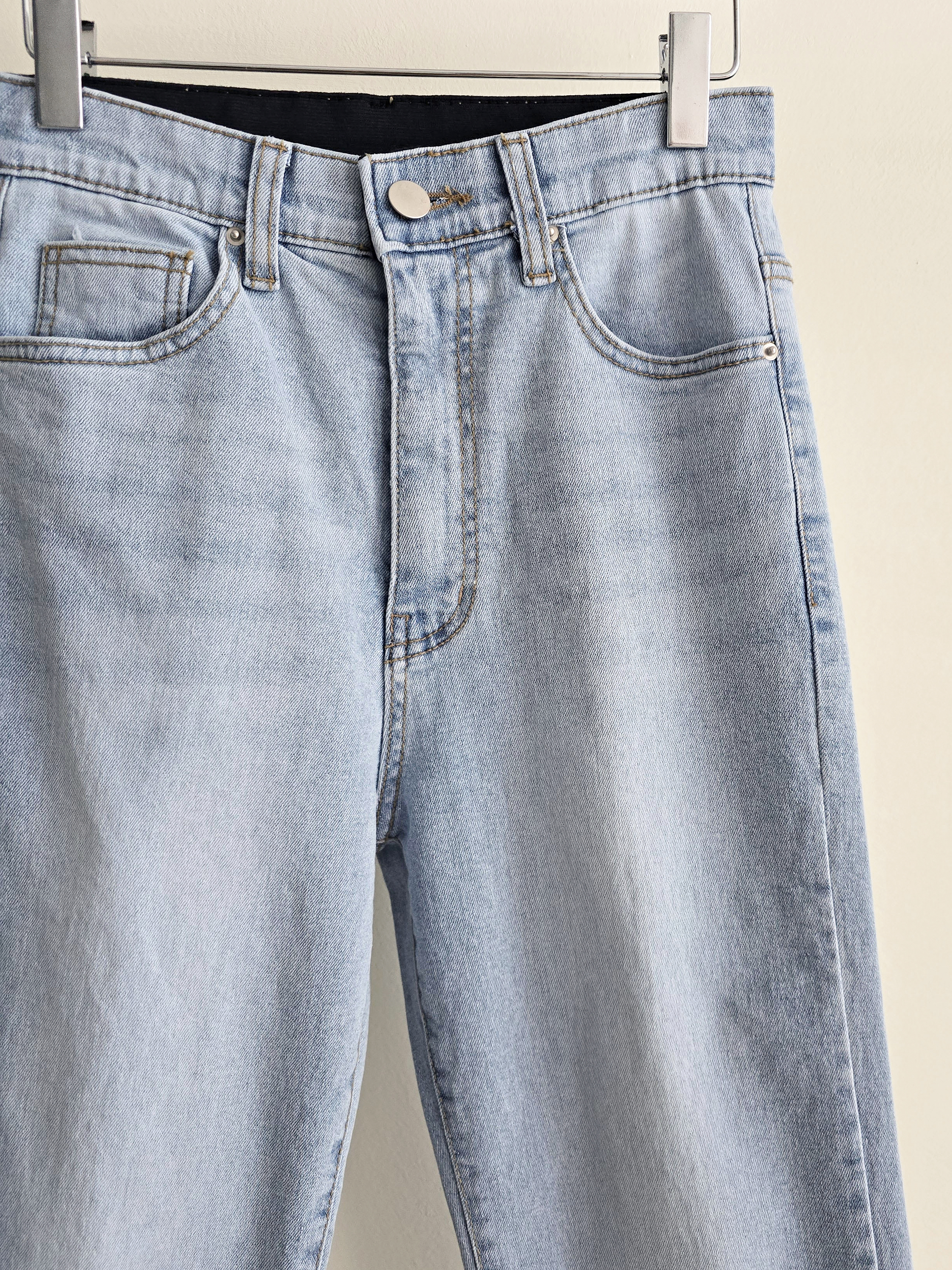 ウォッシングストレートヒドゥンバンディングデニムパンツ | 詳細画像17