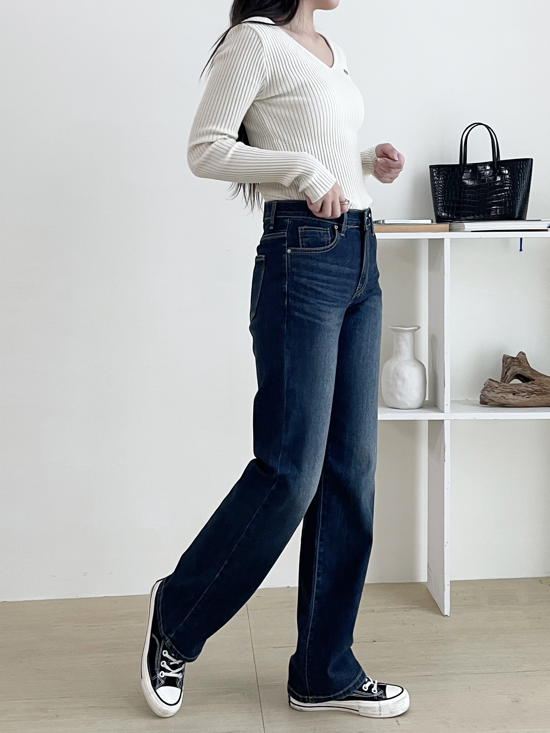 ウォッシングストレートデニムパンツ | 詳細画像5