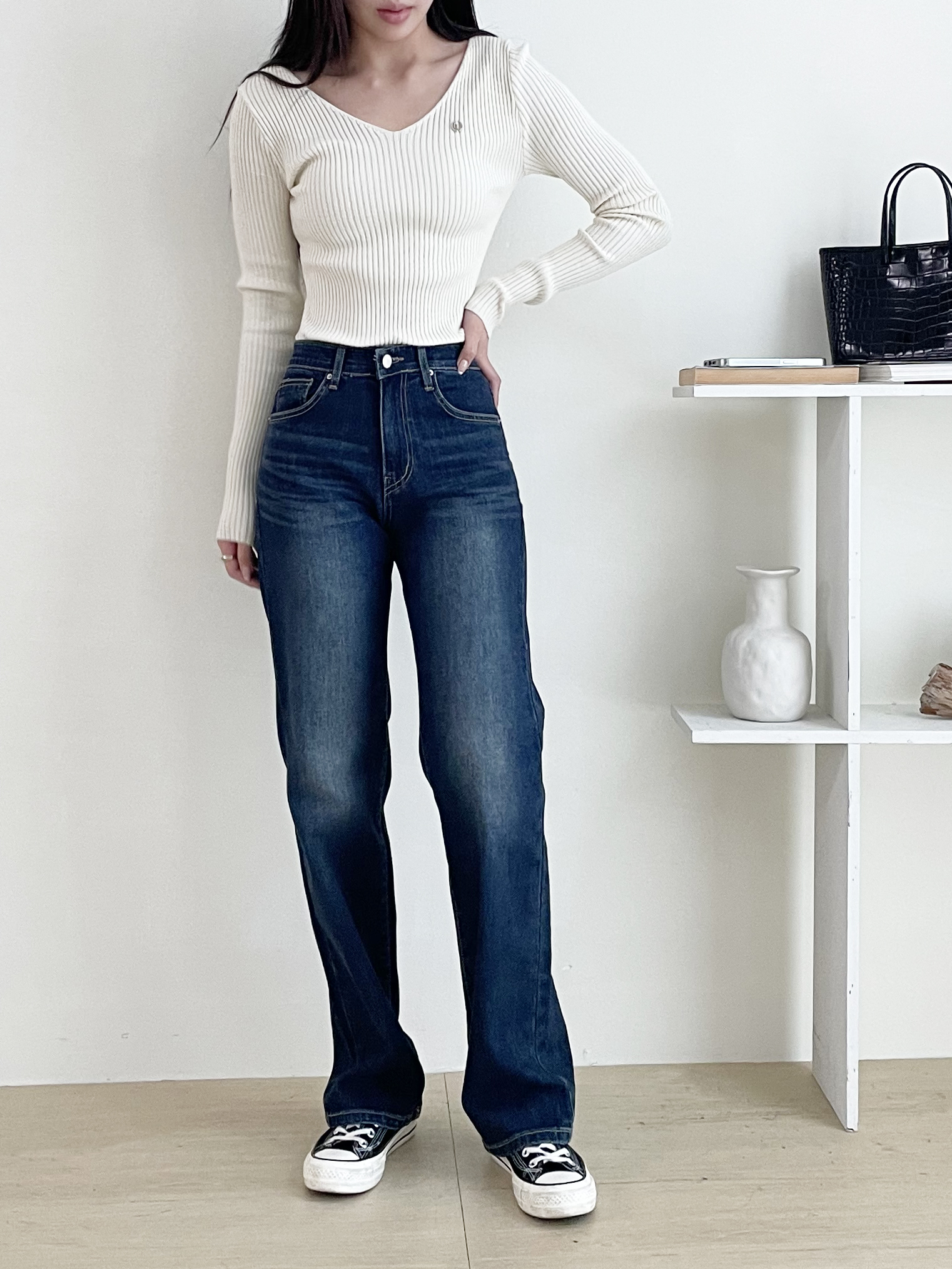 ウォッシングストレートデニムパンツ | 詳細画像10