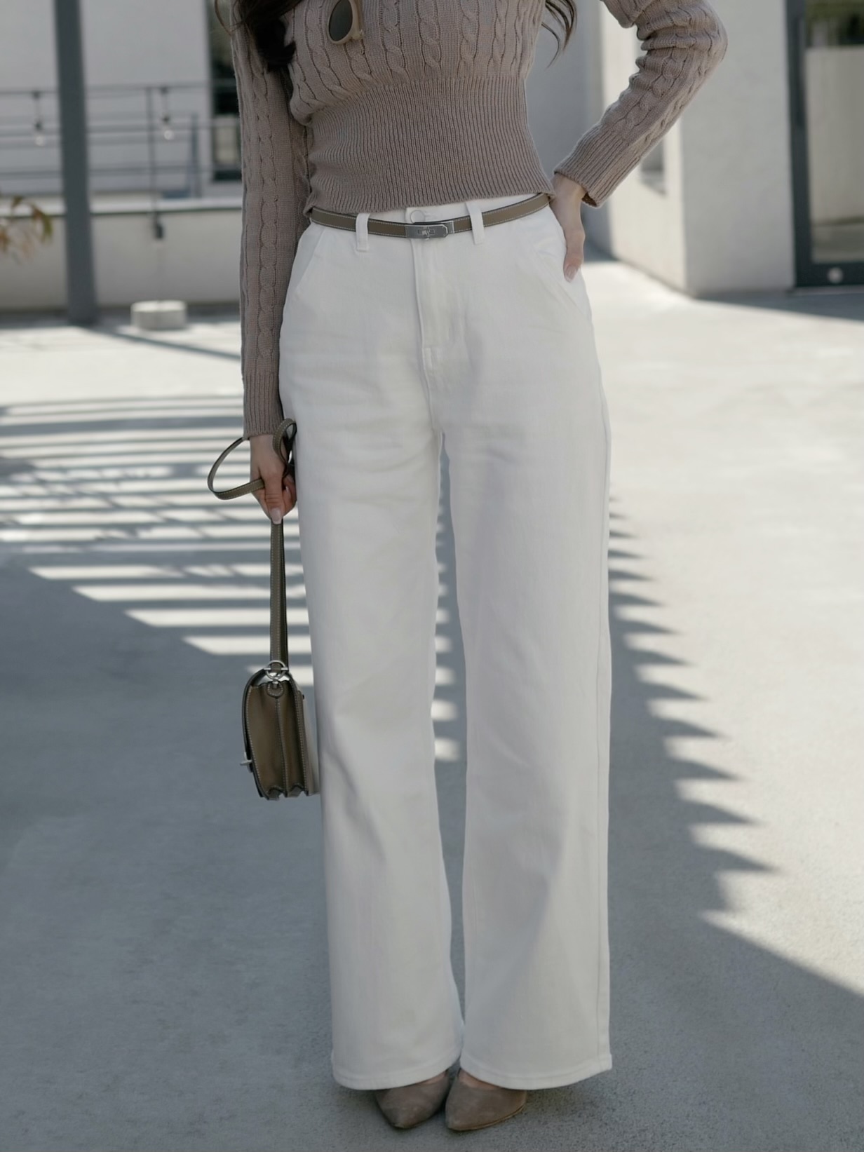 3TYPEセミワイドパンツ | 詳細画像2