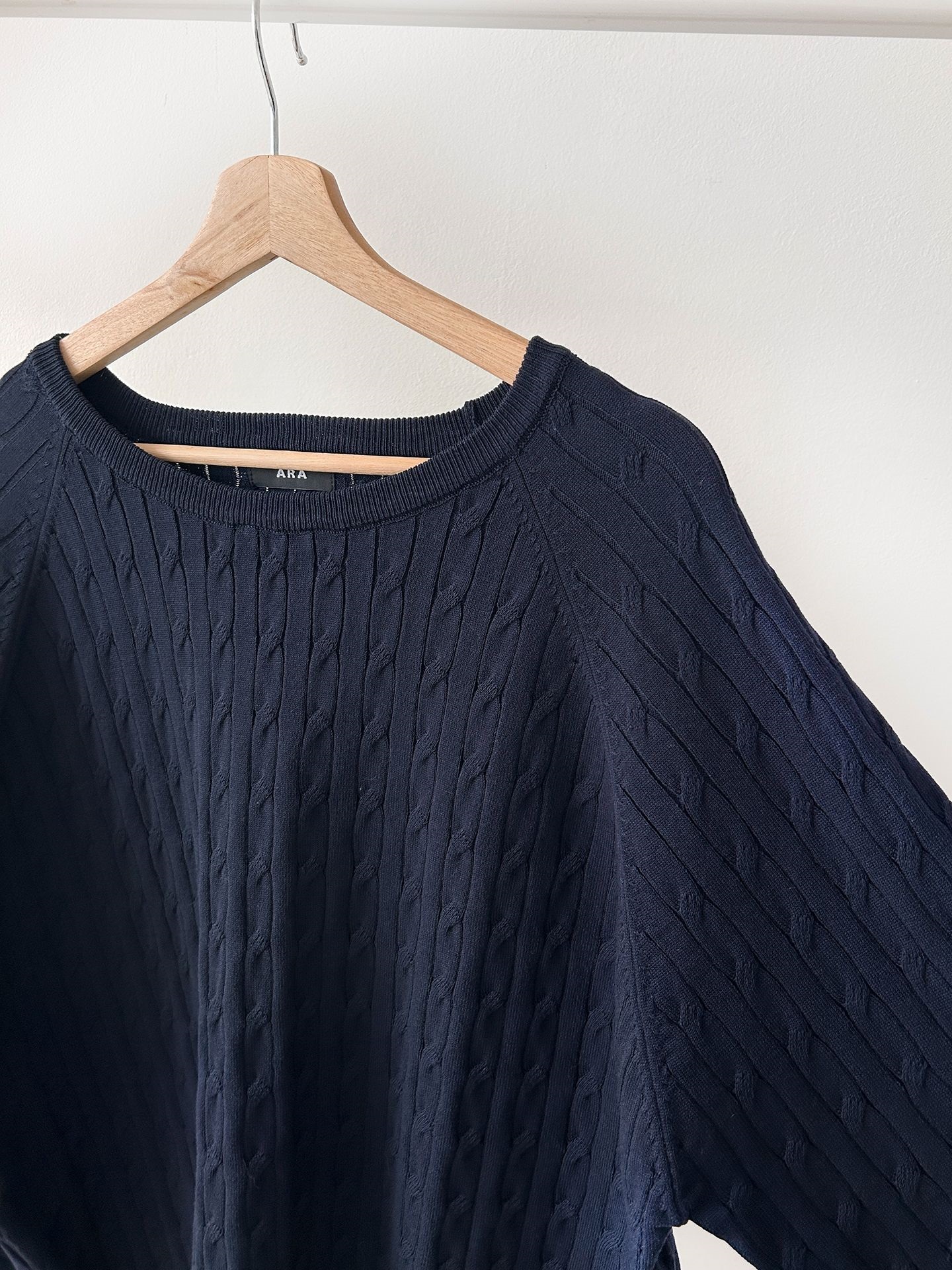 ドローストリングケーブルウエストゴムラグランロングセットアップスカートニット | 詳細画像40