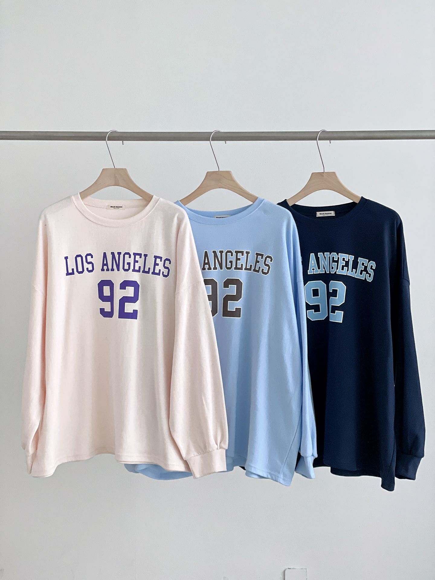 ラウンドネックオーバーサイズルーズ長袖プリントスウェット | 詳細画像14