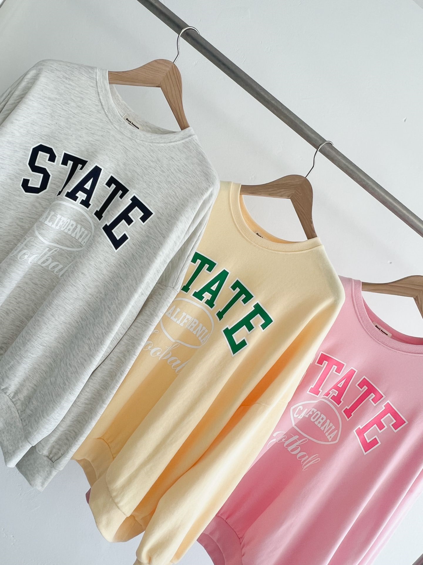 ラウンドネックオーバーサイズルーズ長袖ビッグプリントスウェット | 詳細画像17