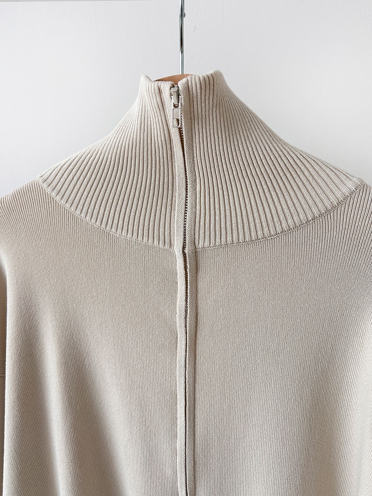 ジップアップハイネックダブルジップウエストゴムセットアップパンツカーディガン | 詳細画像39