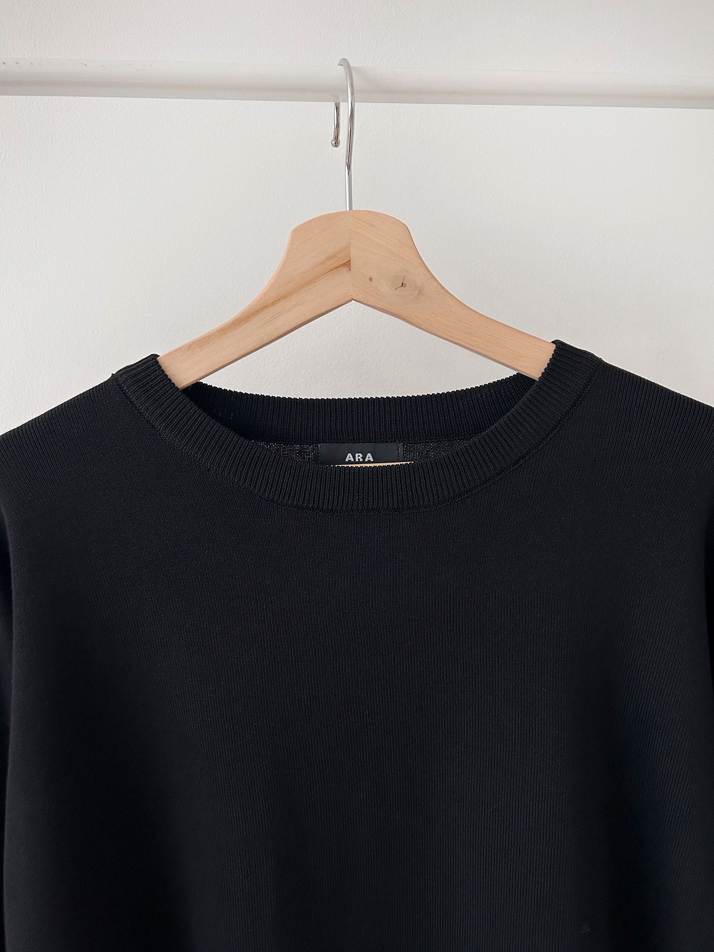 ラウンドネックドローストリングスリットウエストゴムルーズセットアップパンツニット | 詳細画像39