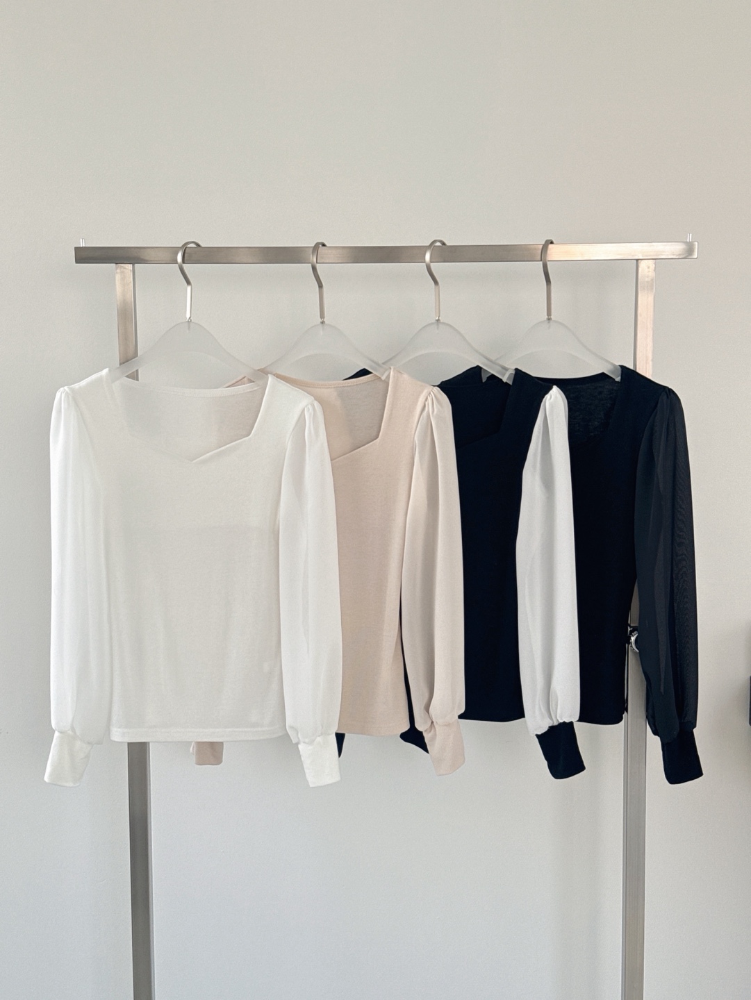 ハートネック長袖ブラウス | 詳細画像16