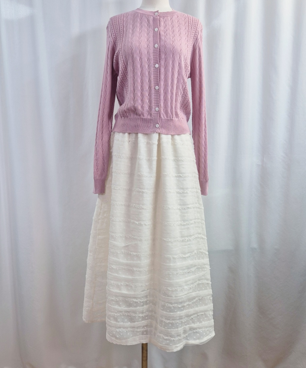 レースロングAラインスカート | 詳細画像9