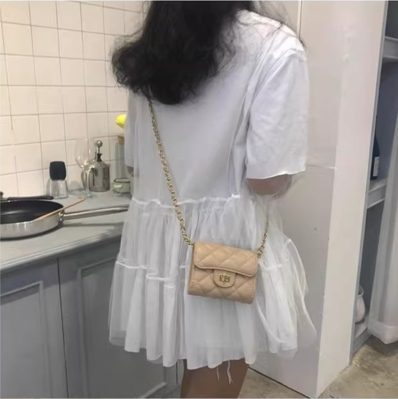 レザー調チェーンペンダントショルダーバッグ | 詳細画像5