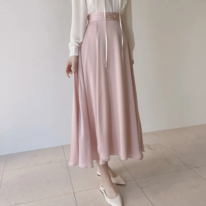 フリル ネックリボンラッフル長袖ブラウス | mirangmirang | 詳細画像15