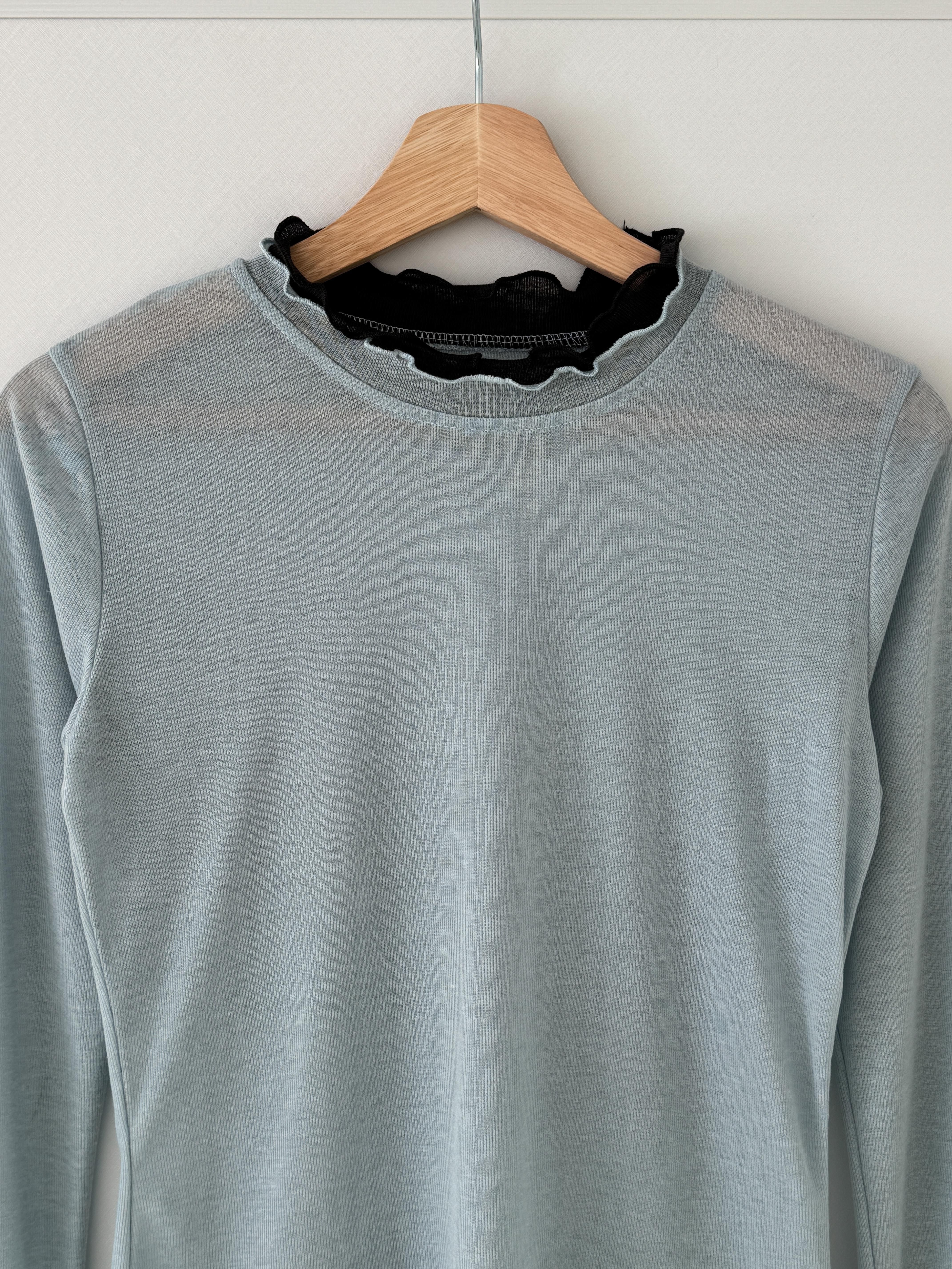 メロウスリムレイヤード風配色Tシャツ | 詳細画像21